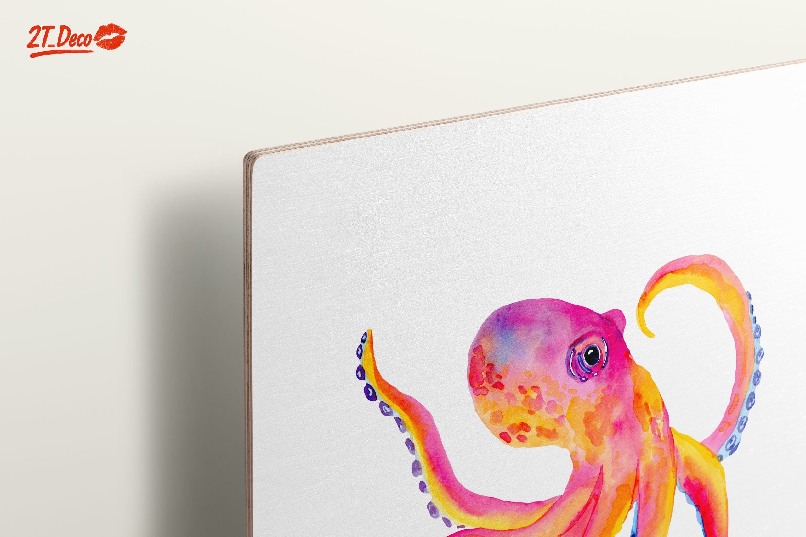 Colorful Abstract Octopus Artwork - Image 15