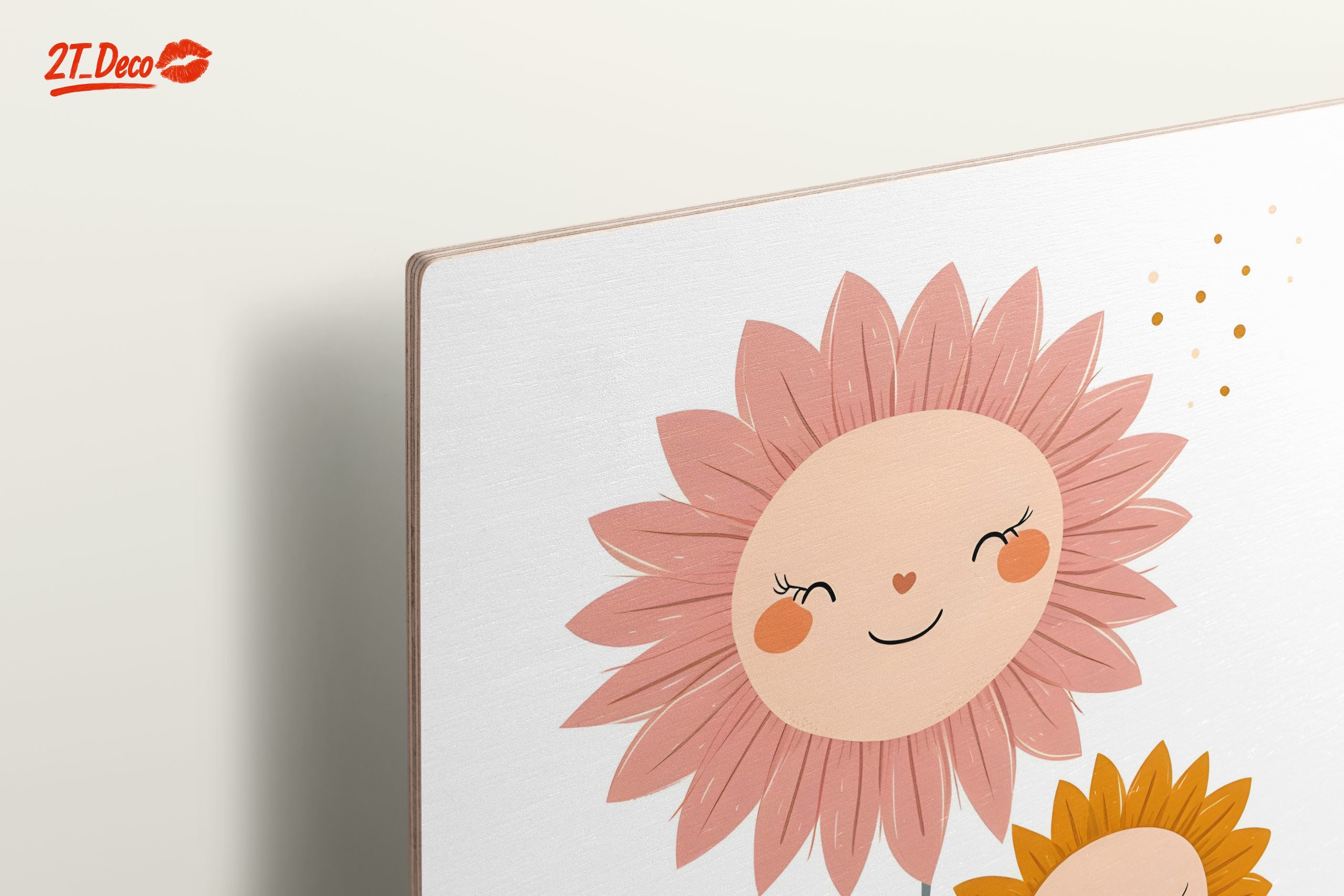 Playful Floral Characters with Smiling Faces - Image 15