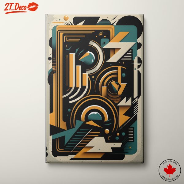 Vibrant Dynamic Abstract Artwork 4