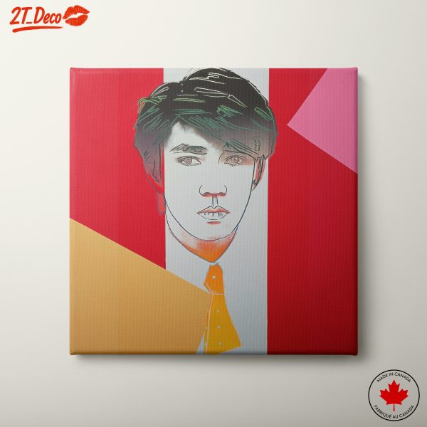 Stylized Contemporary Portrait with Bold Colors 2