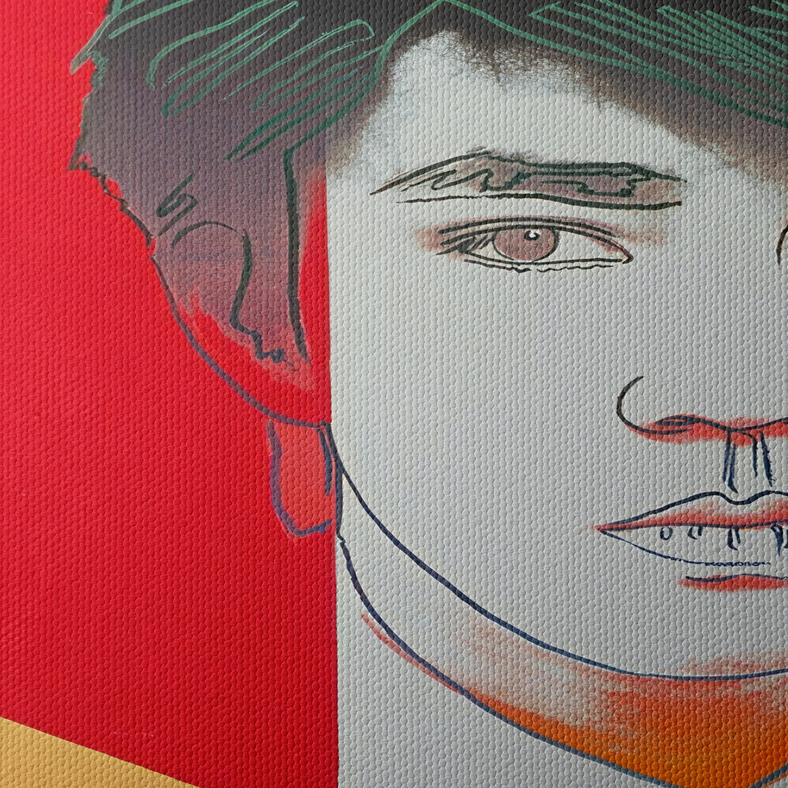 Stylized Contemporary Portrait with Bold Colors 2 - Image 4