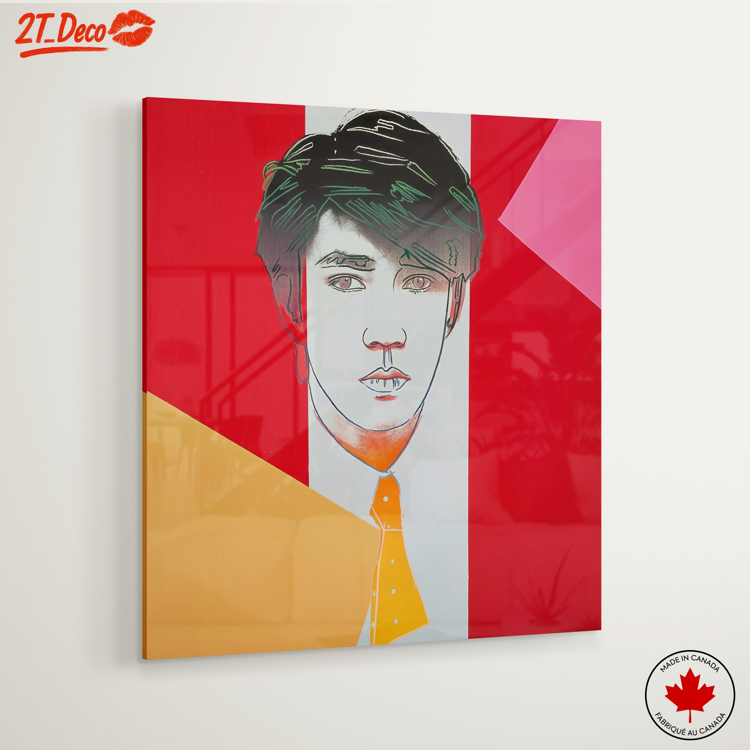 Stylized Contemporary Portrait with Bold Colors 2 - Image 6