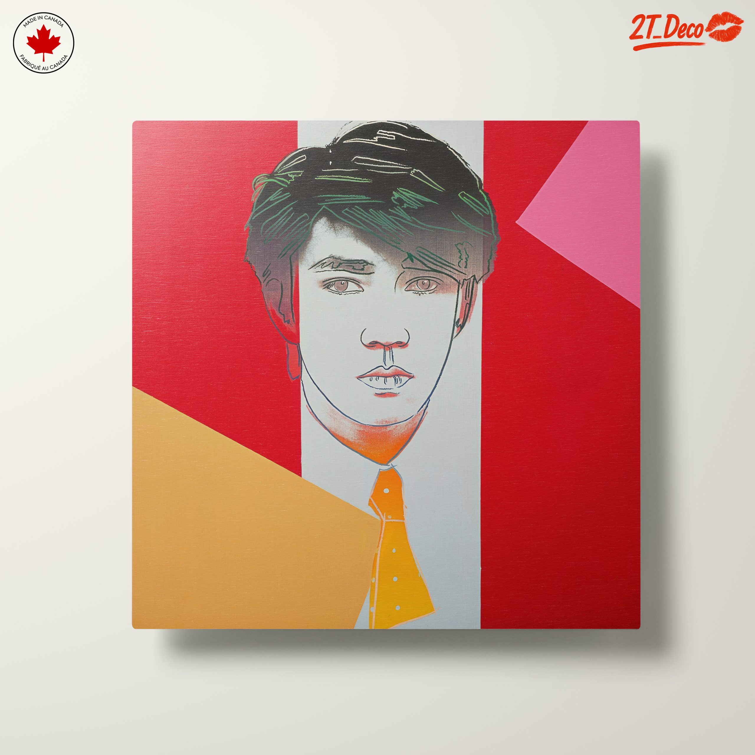 Stylized Contemporary Portrait with Bold Colors 2 - Image 10
