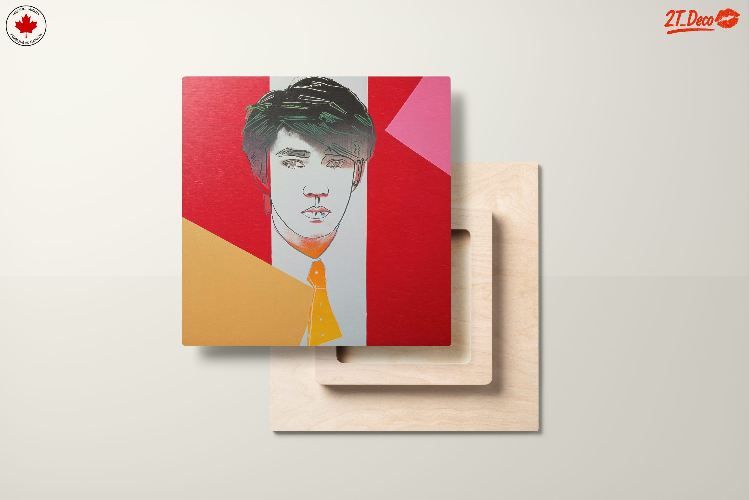 Stylized Contemporary Portrait with Bold Colors 2 - Image 11