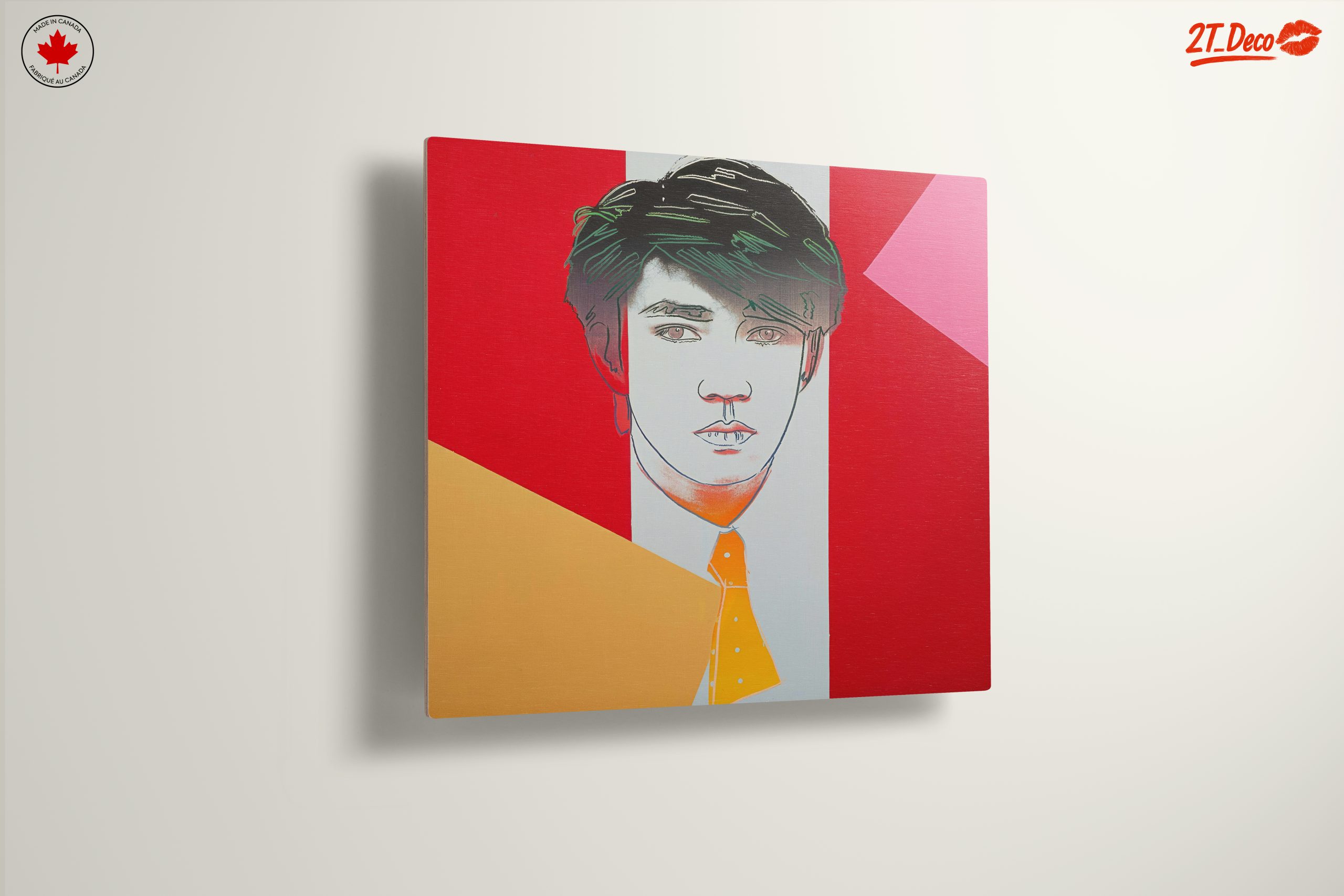 Stylized Contemporary Portrait with Bold Colors 2 - Image 13