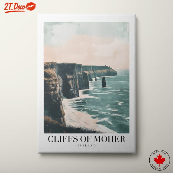 Cliffs of Moher Scenic Landscape Art