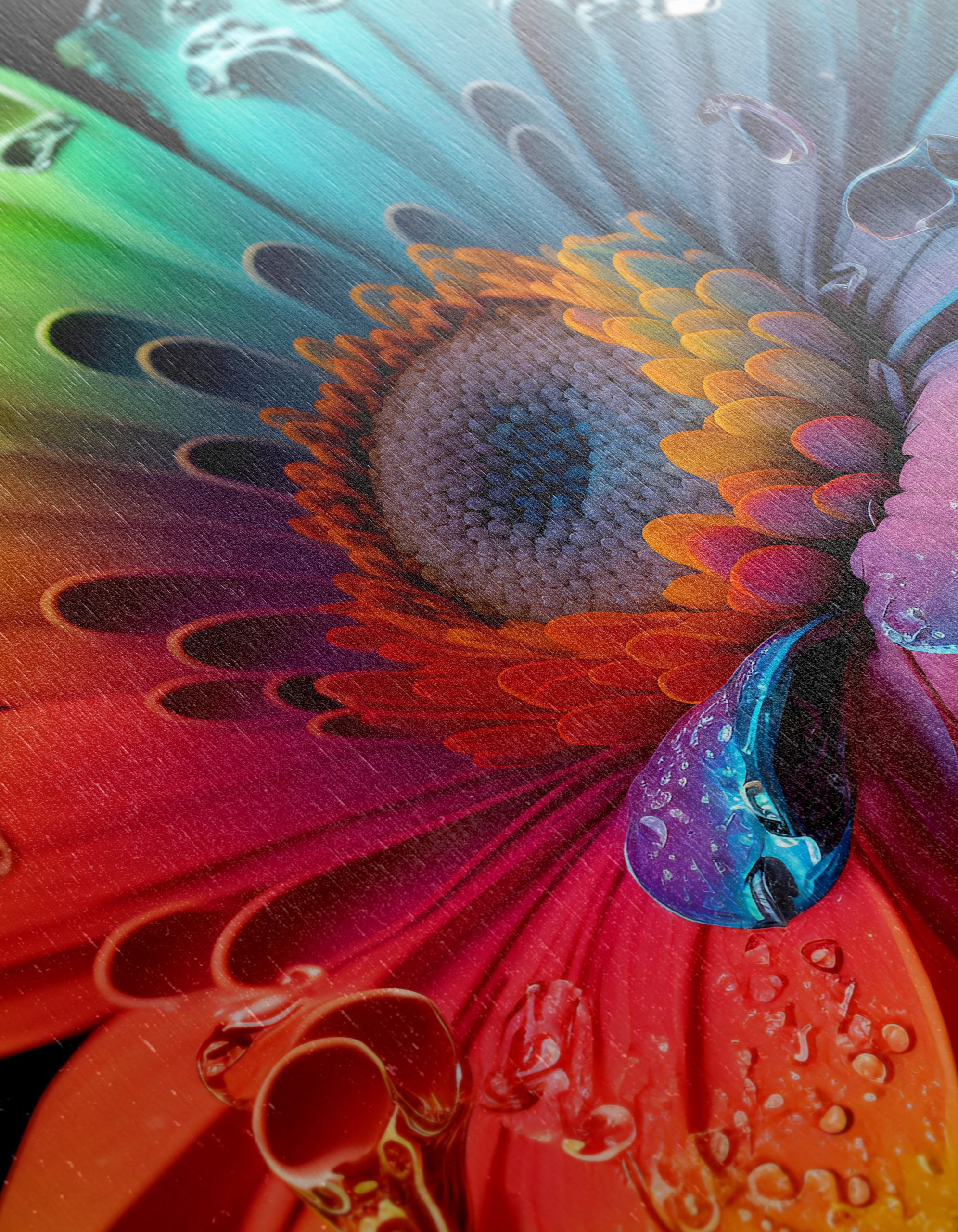 Vibrant Colorful Abstract Floral Artwork - Image 12