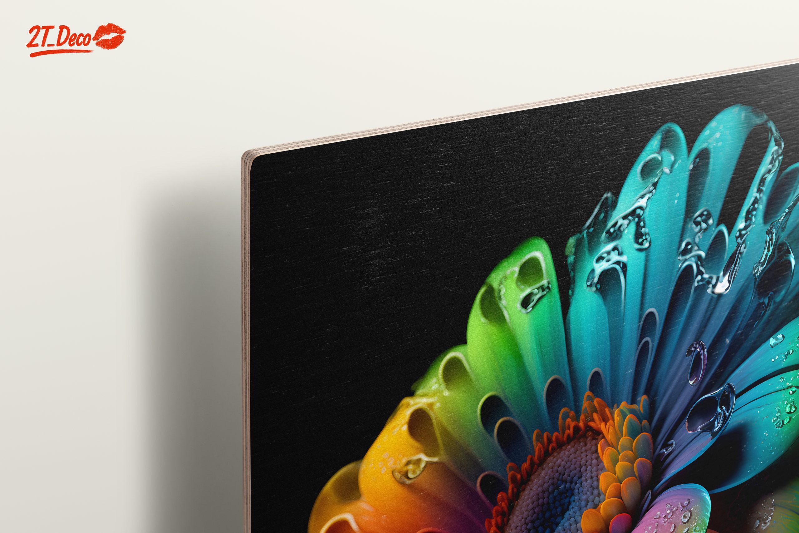 Vibrant Colorful Abstract Floral Artwork - Image 15