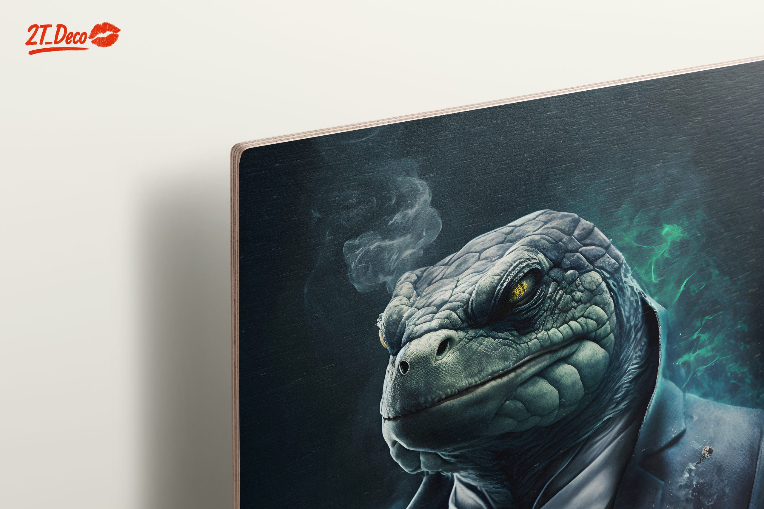 Stylized Lizard Character in Suit 2 - Image 15