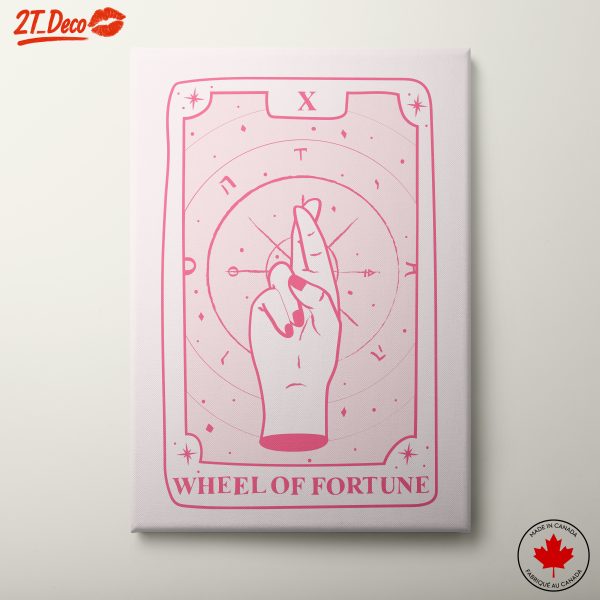 Wheel of Fortune Hand Illustration