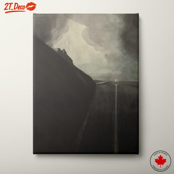Moody Abstract Landscape Art