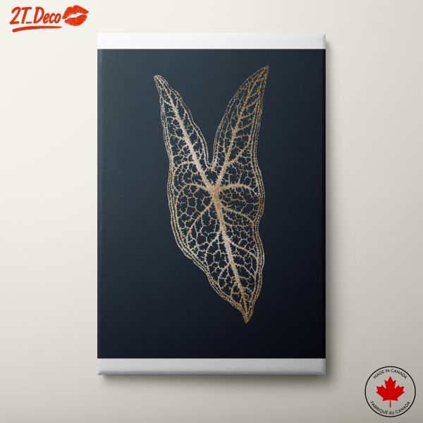 Gold Leaf Botanical Art