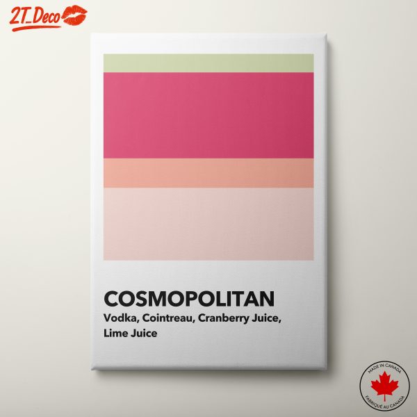 Cosmopolitan Cocktail Recipe Art 2