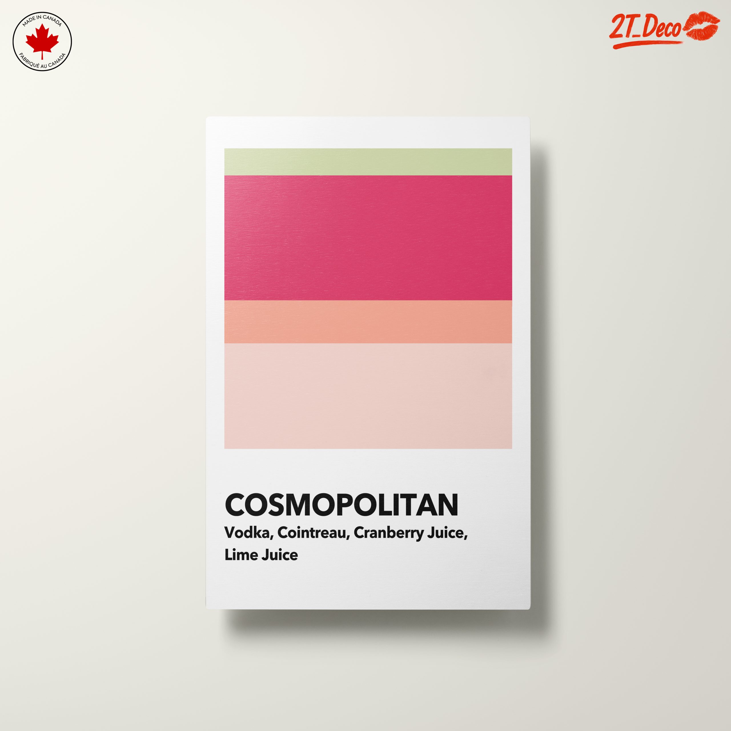 Cosmopolitan Cocktail Recipe Art 2 - Image 10