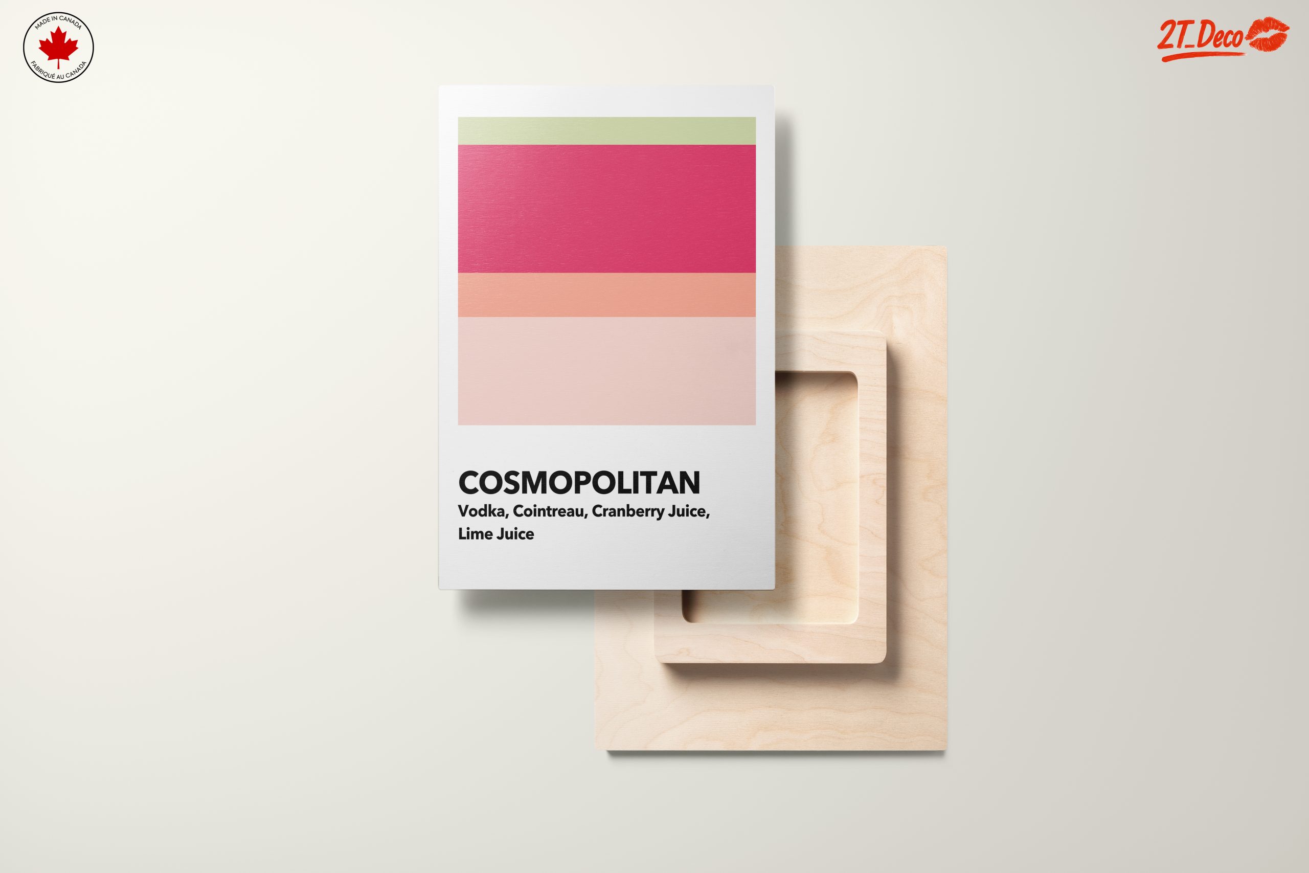 Cosmopolitan Cocktail Recipe Art 2 - Image 11