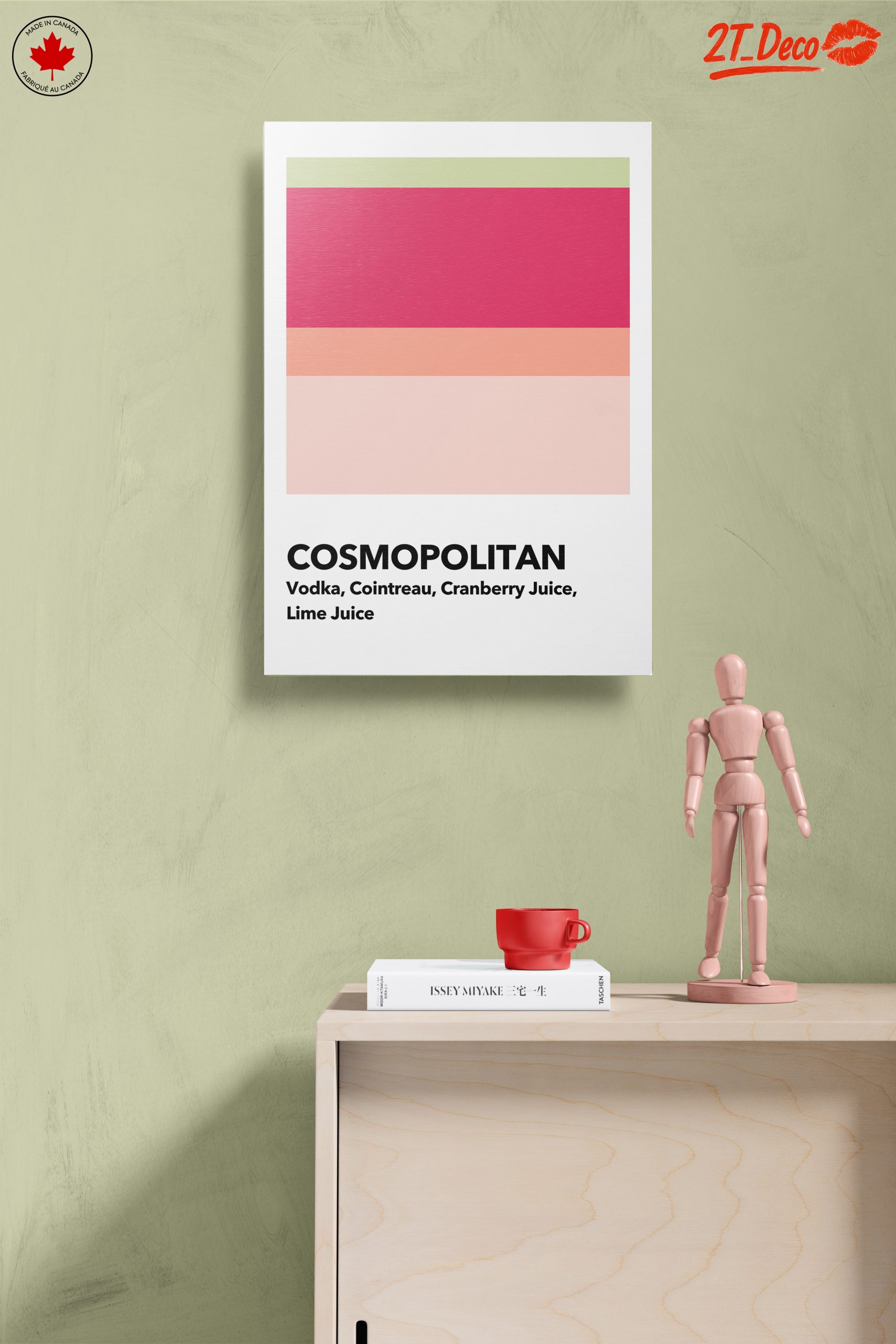 Cosmopolitan Cocktail Recipe Art 2 - Image 14
