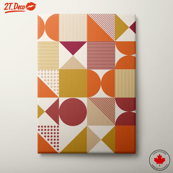 Vibrant Geometric Abstract Artwork 5