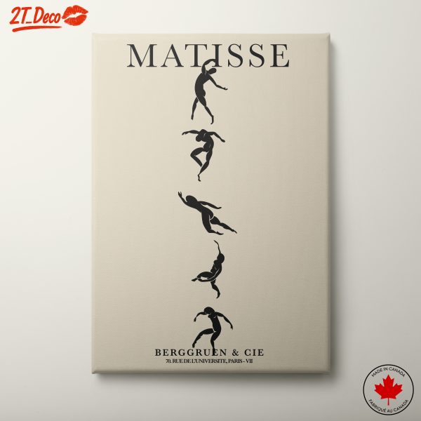 Dynamic Contemporary Figure Art by Matisse