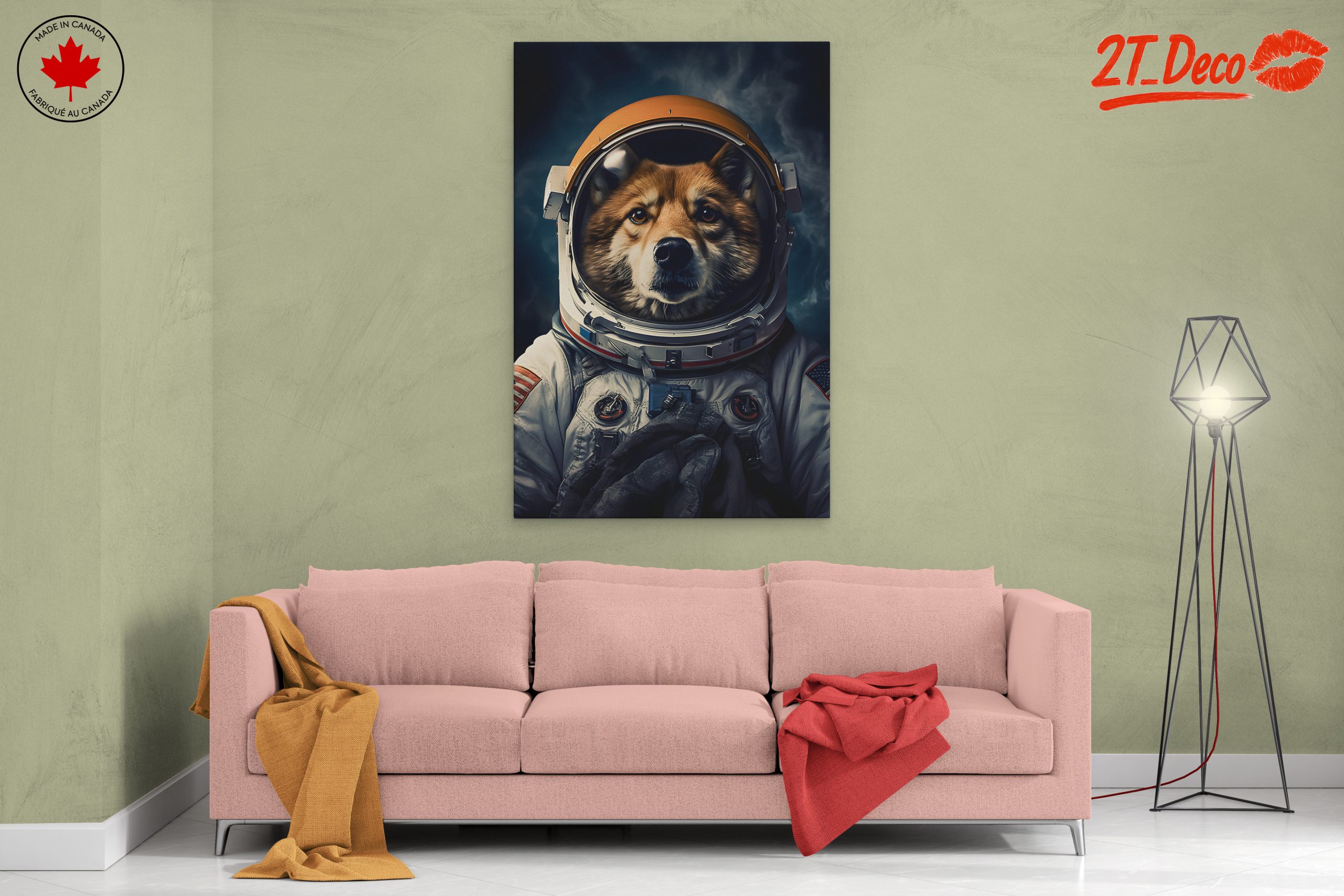 Astronaut Dog in Space - Image 2