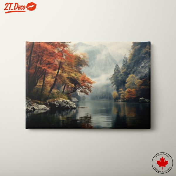 Tranquil Nature Landscape in Autumn