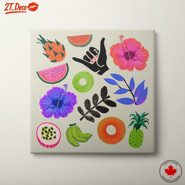 Vibrant Tropical Botanical Art 2