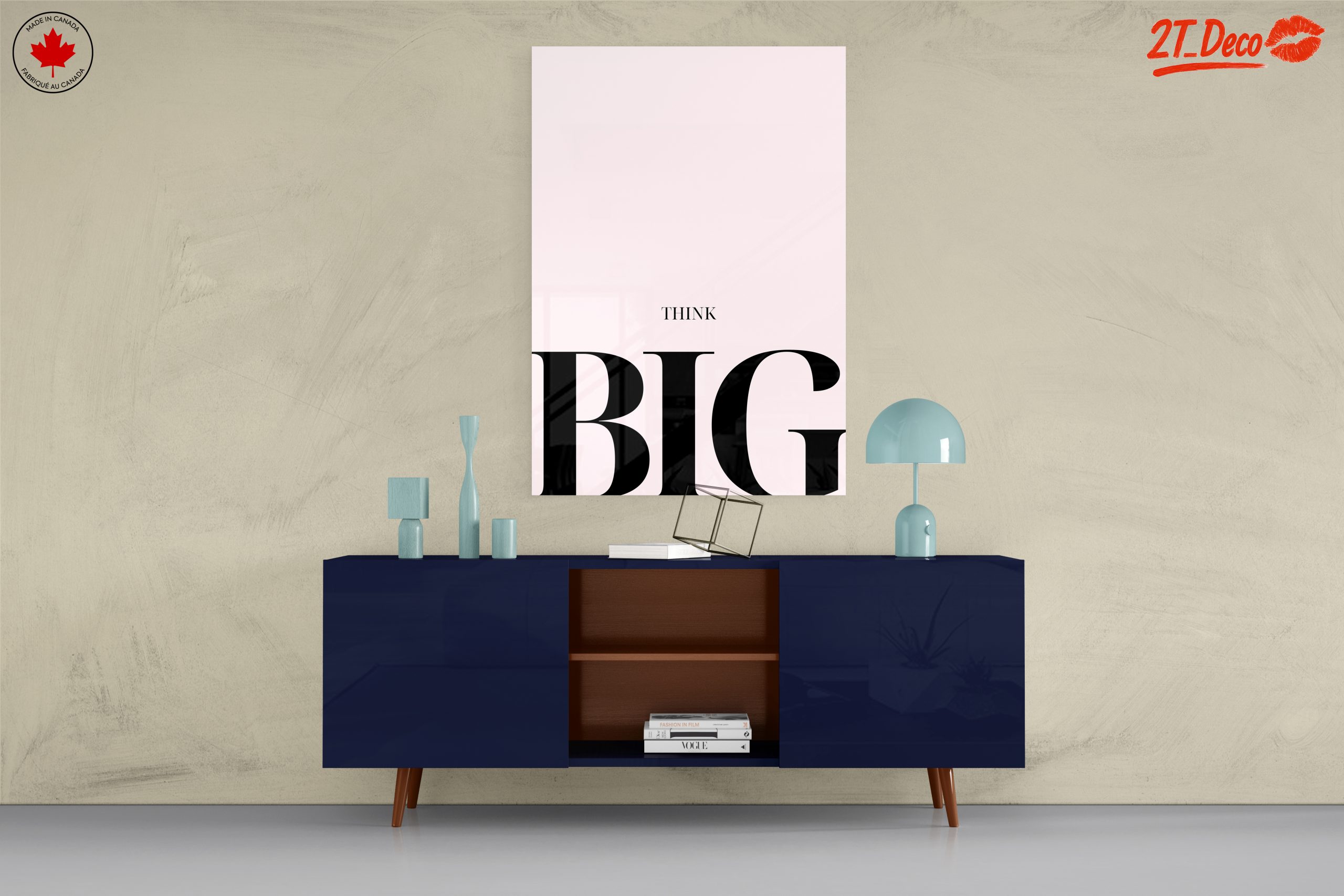 Think Big Bold Typography Art - Image 8