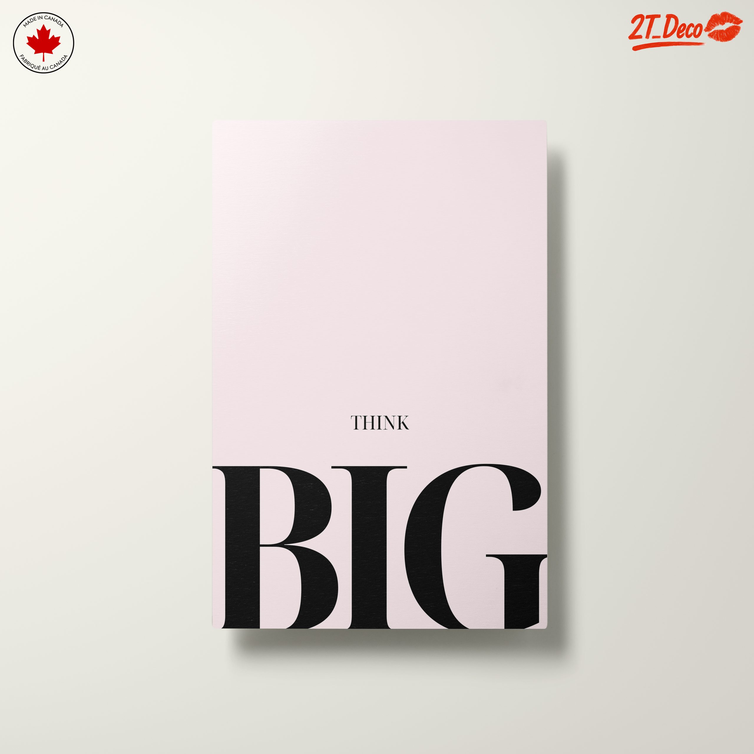 Think Big Bold Typography Art - Image 10