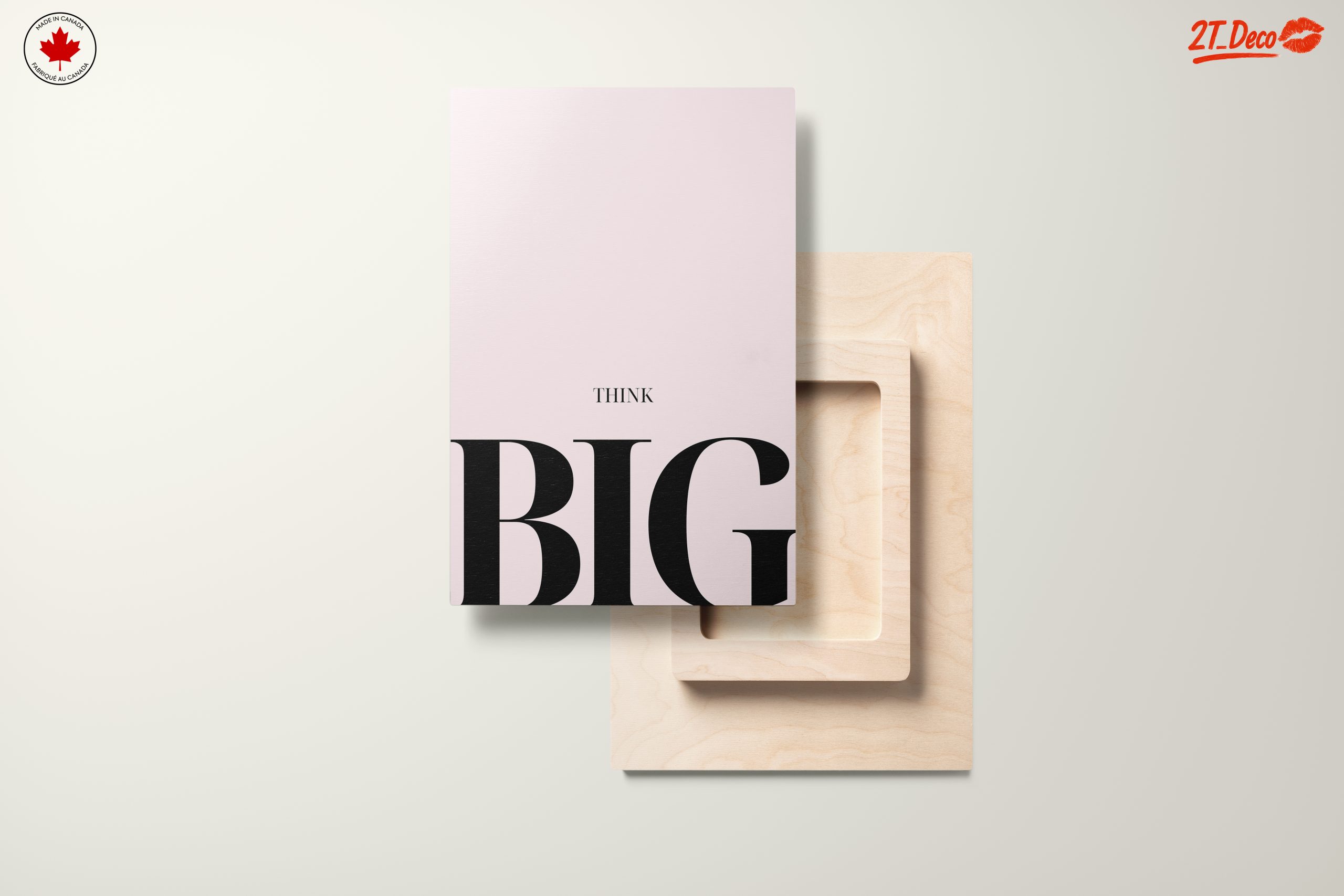 Think Big Bold Typography Art - Image 11