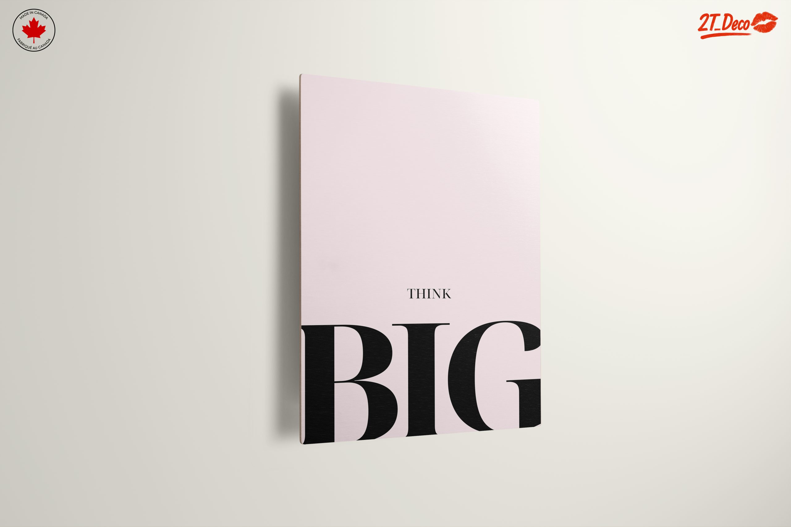 Think Big Bold Typography Art - Image 13