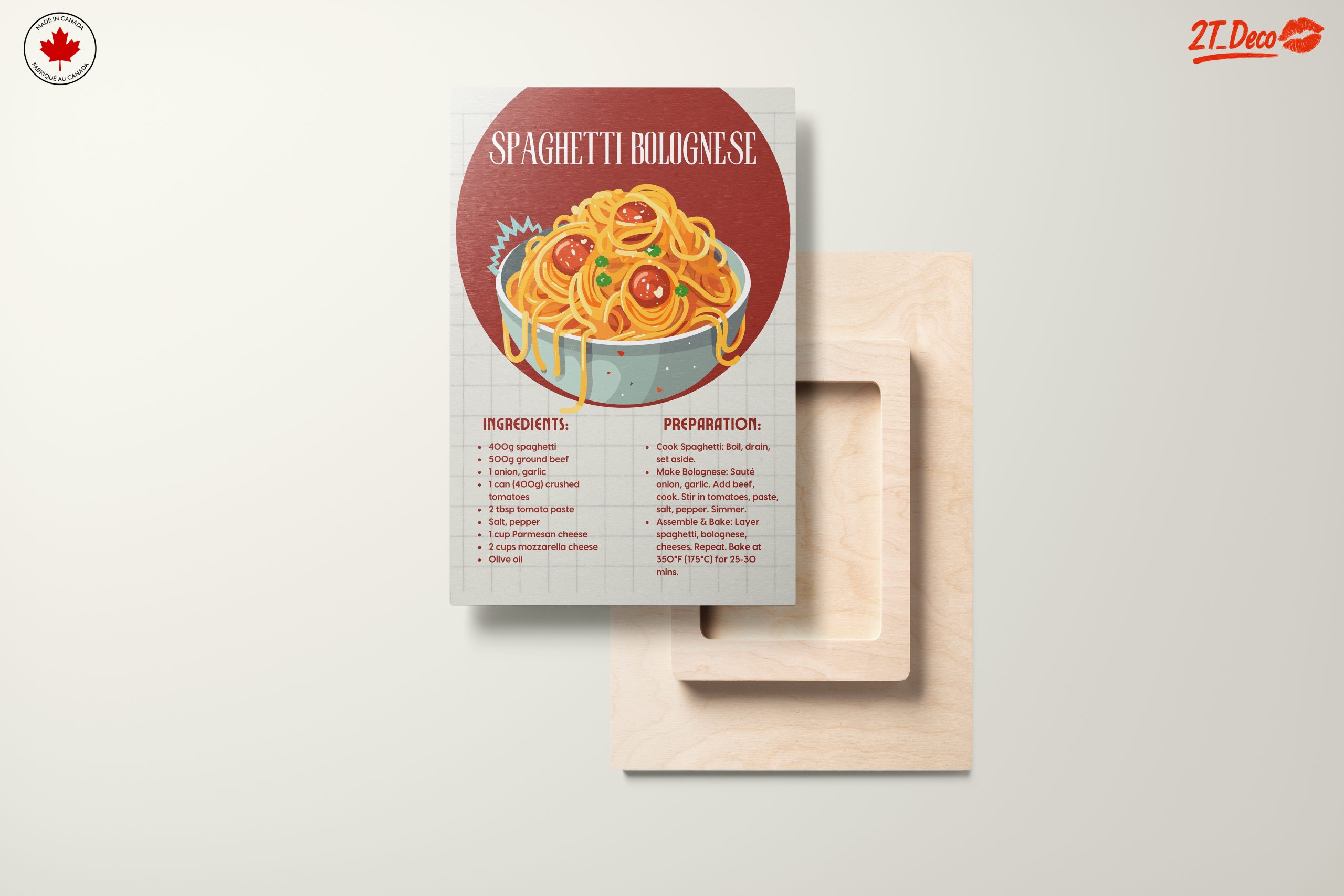 Stylized Spaghetti Bolognese Art - Image 11
