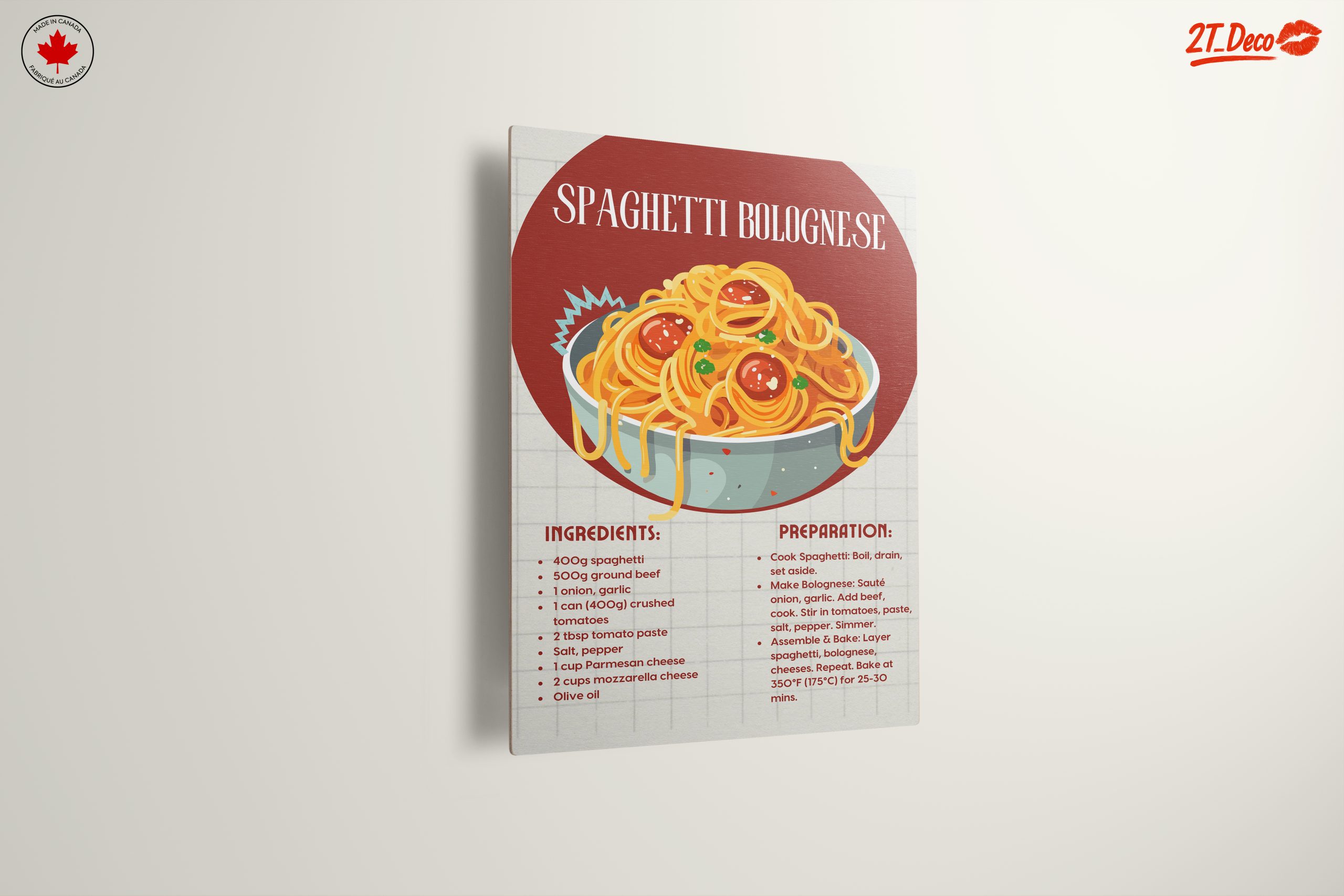 Stylized Spaghetti Bolognese Art - Image 13
