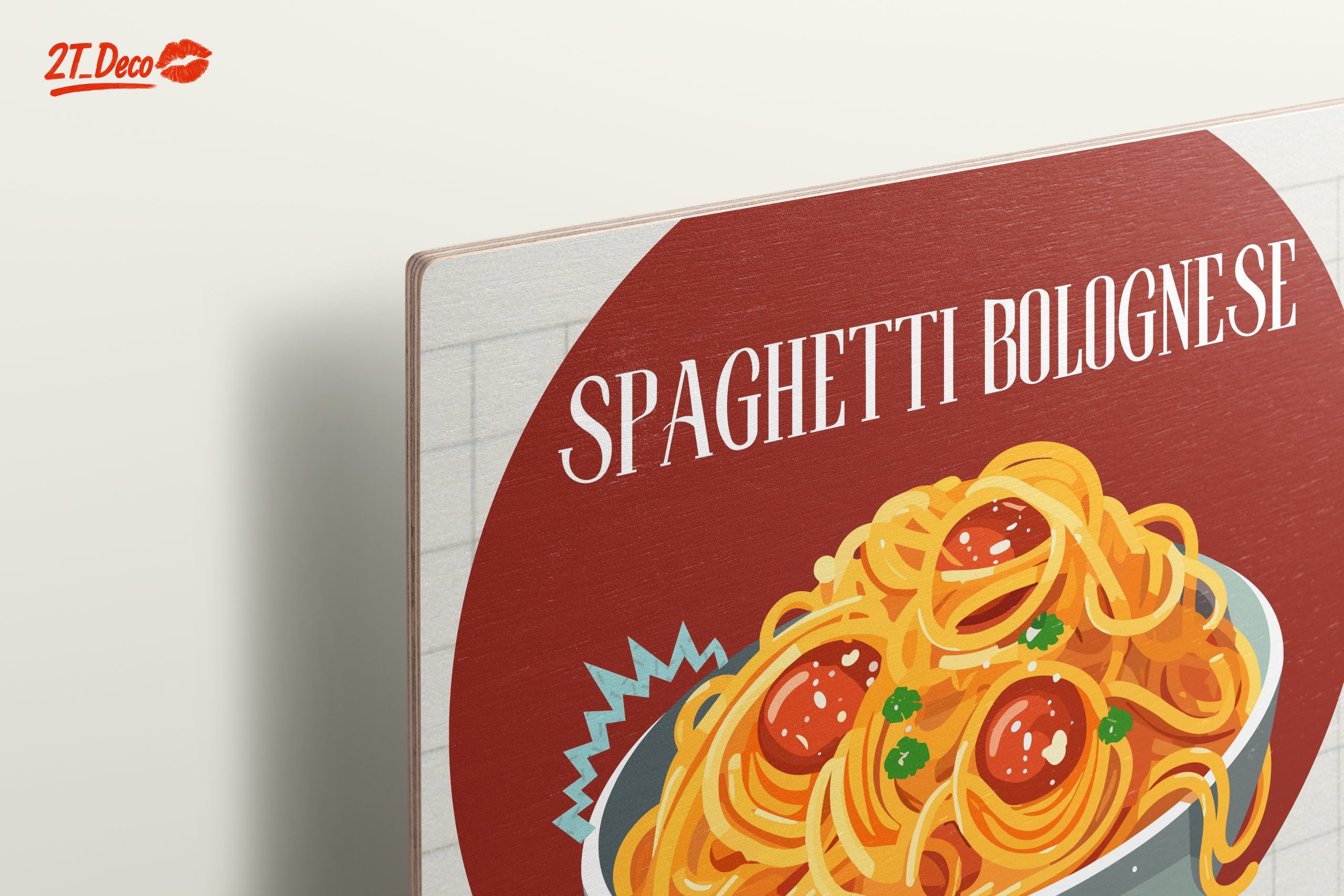 Stylized Spaghetti Bolognese Art - Image 15