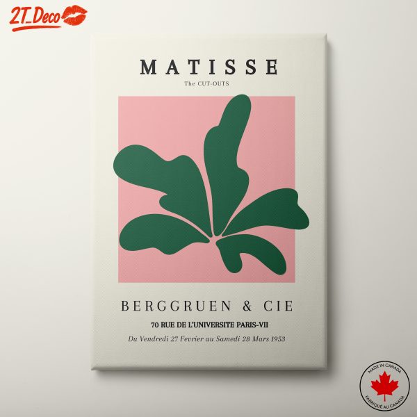 Stylized Botanical Artwork by Matisse 2
