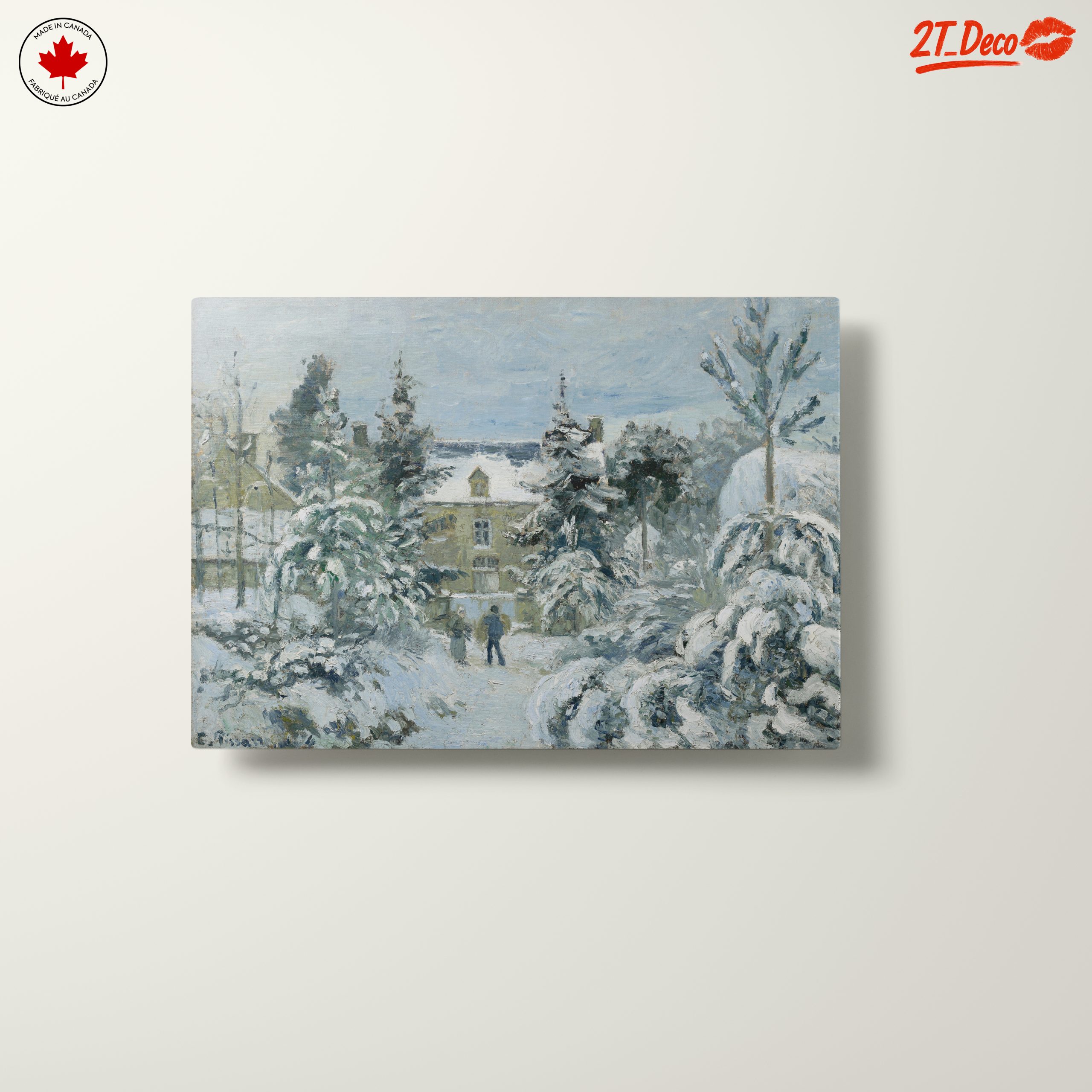 Serene Winter Landscape with Snow-Covered Trees 5 - Image 10
