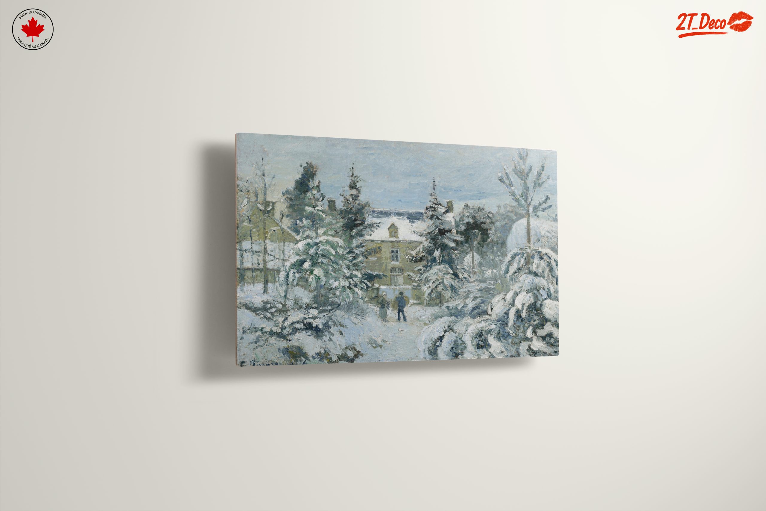 Serene Winter Landscape with Snow-Covered Trees 5 - Image 13