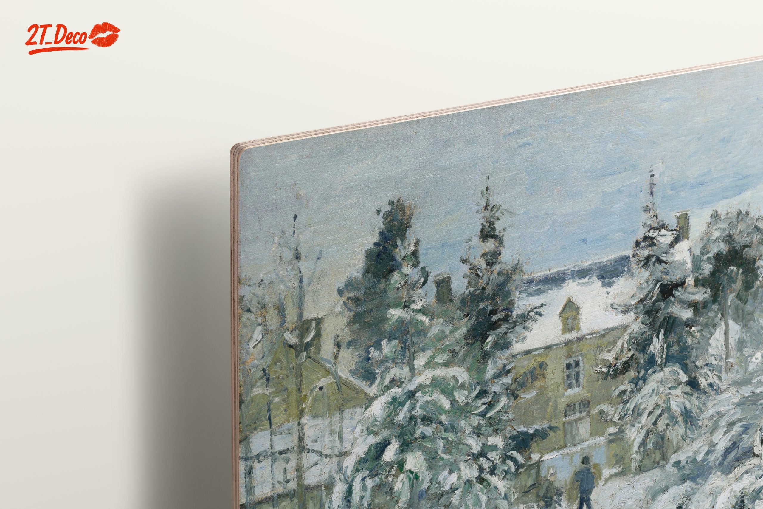 Serene Winter Landscape with Snow-Covered Trees 5 - Image 15
