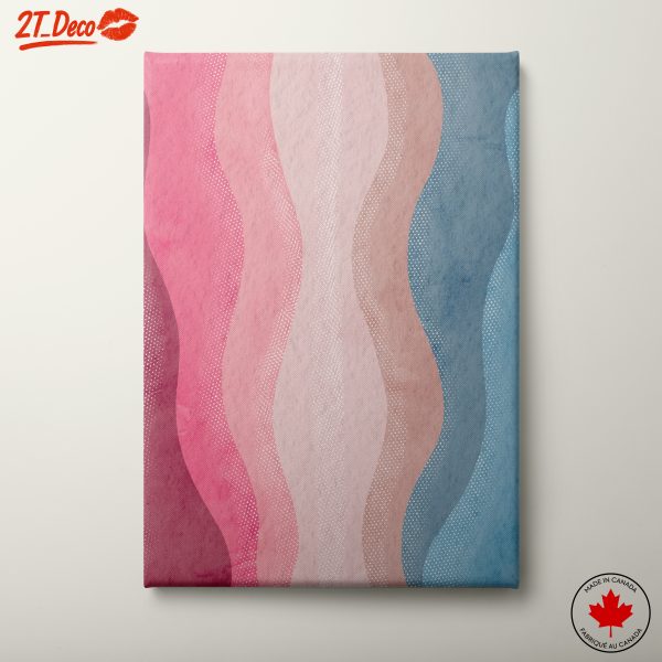 Colorful Abstract Waves for Modern Interiors 2