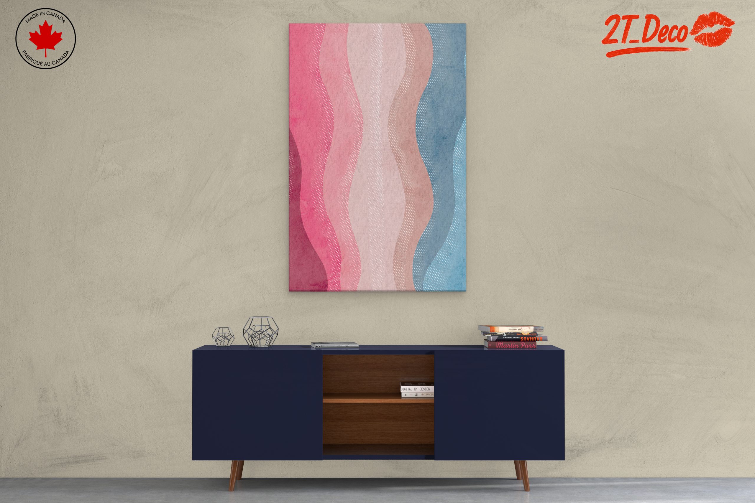 Colorful Abstract Waves for Modern Interiors 2 - Image 3