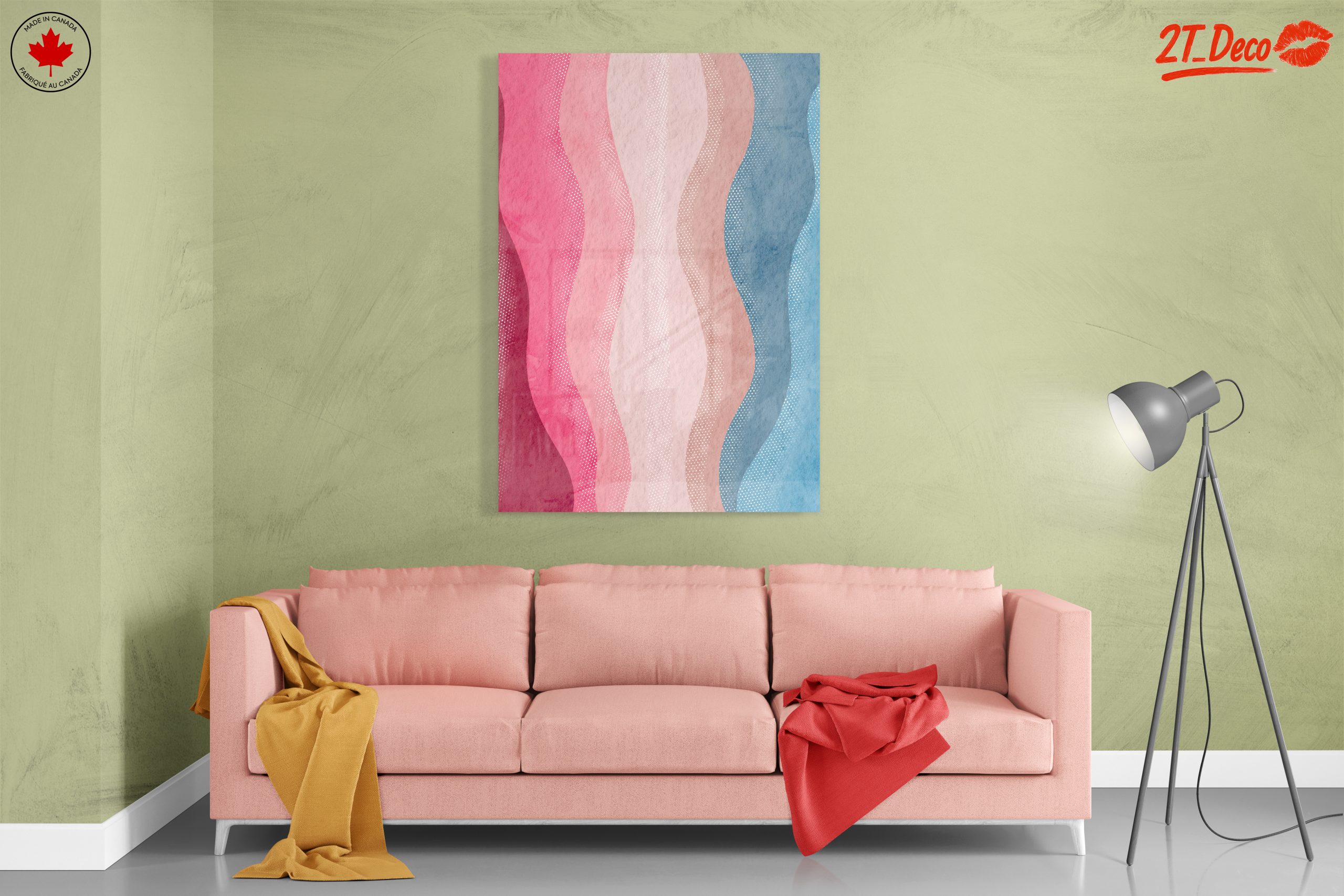 Colorful Abstract Waves for Modern Interiors 2 - Image 7