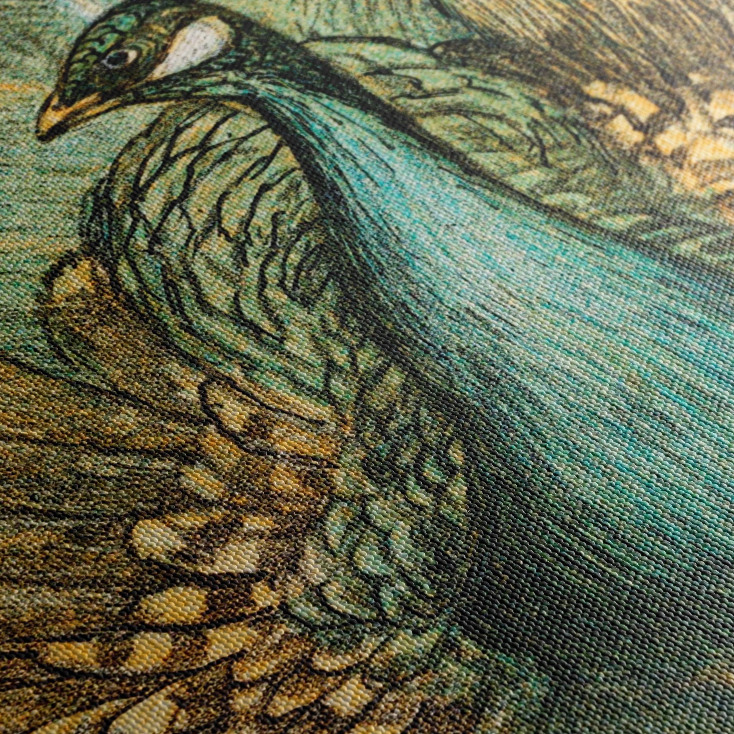 Peacock Art with Vibrant Feathers - Image 5
