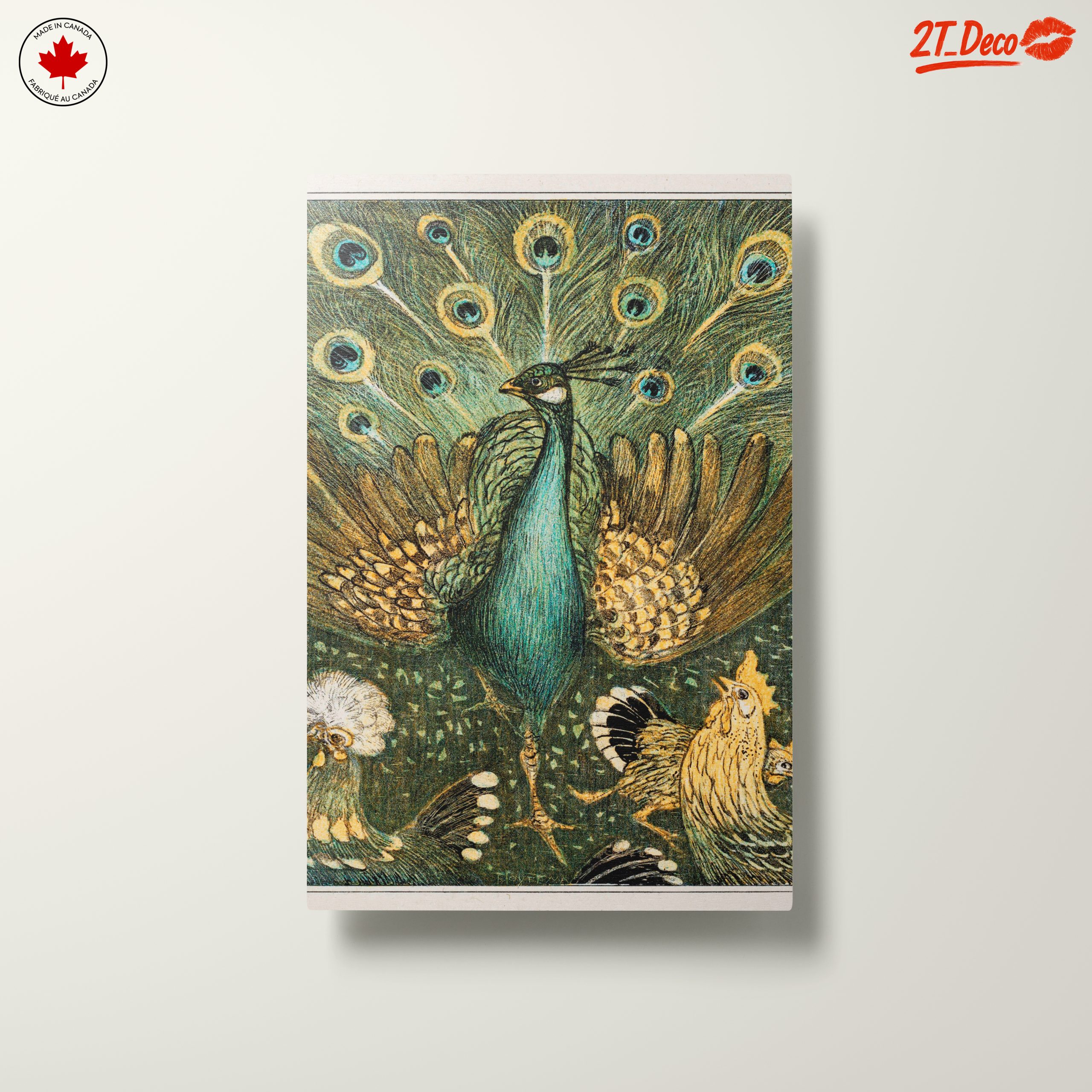 Peacock Art with Vibrant Feathers - Image 10