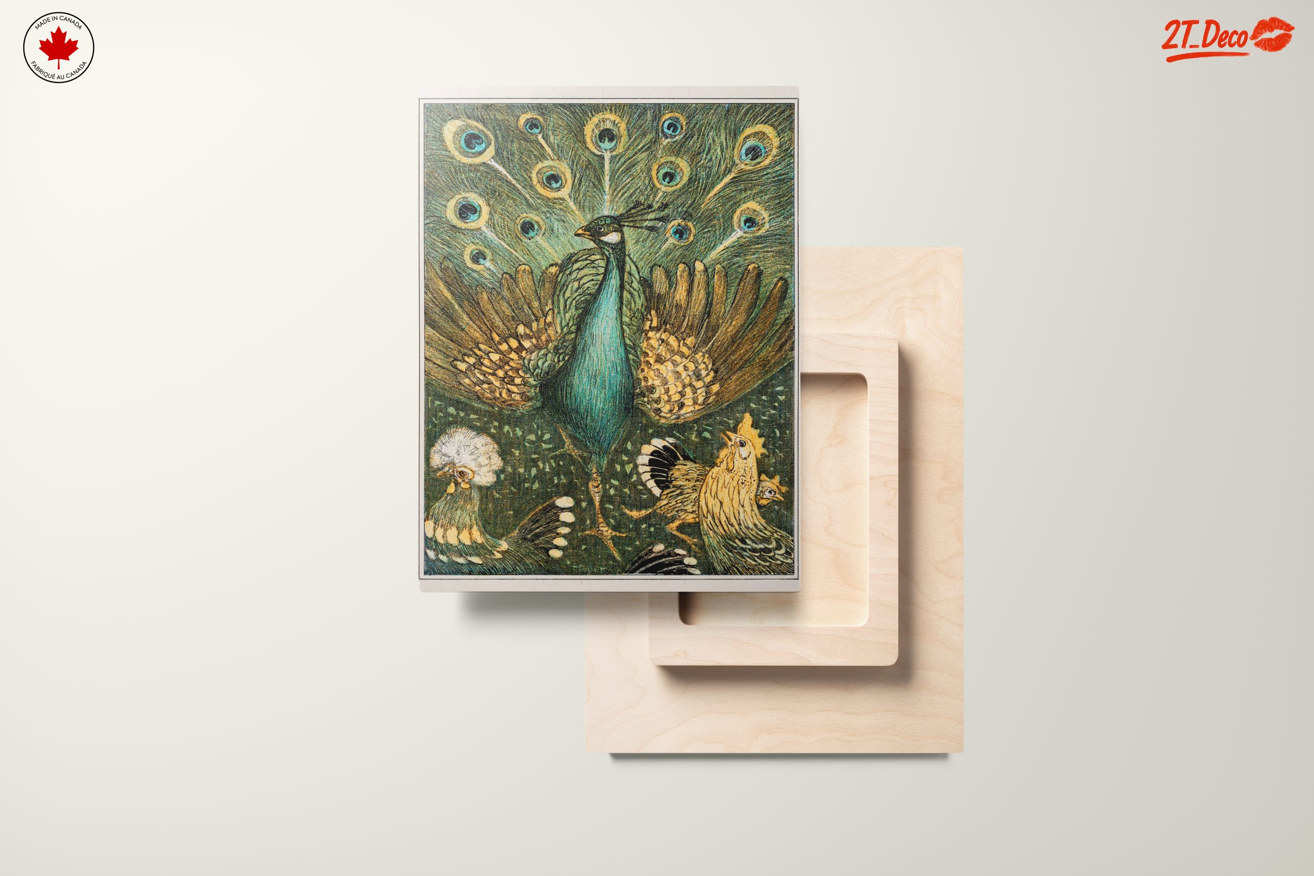 Peacock Art with Vibrant Feathers - Image 11