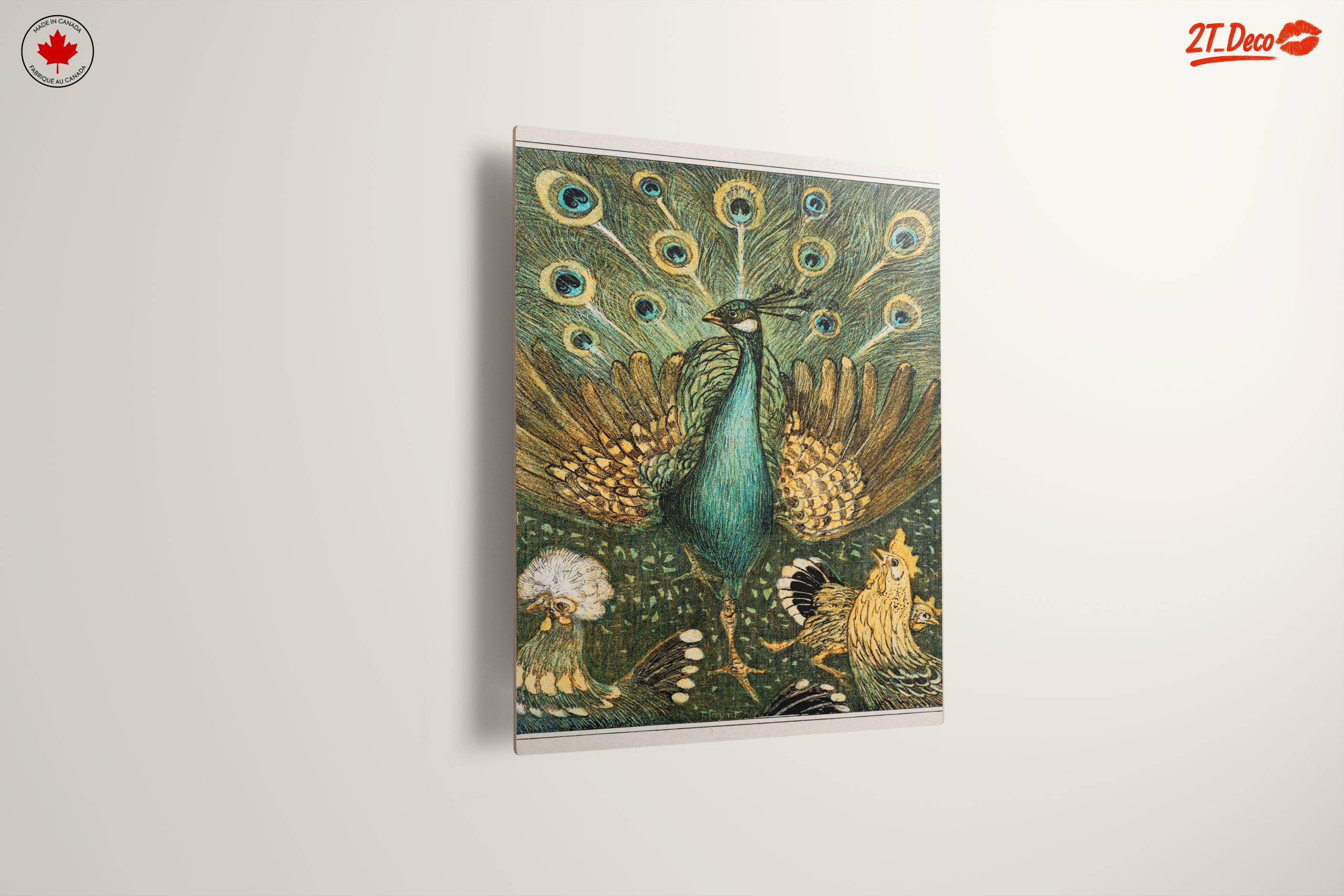 Peacock Art with Vibrant Feathers - Image 13