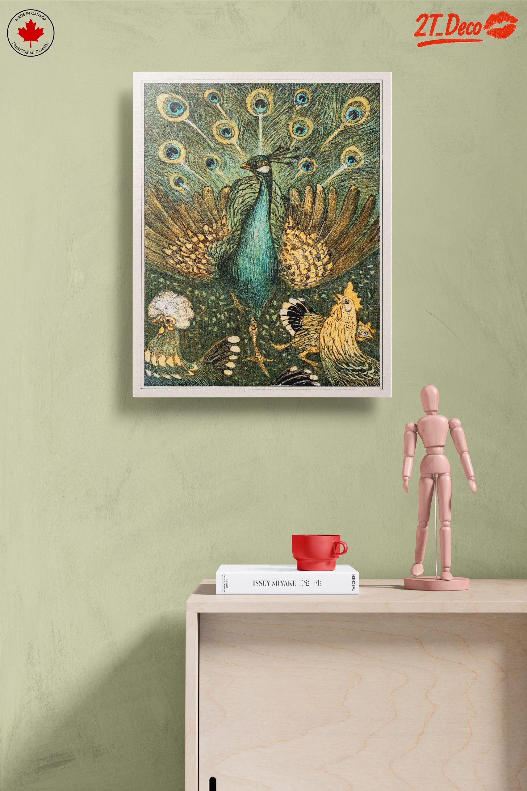 Peacock Art with Vibrant Feathers - Image 14