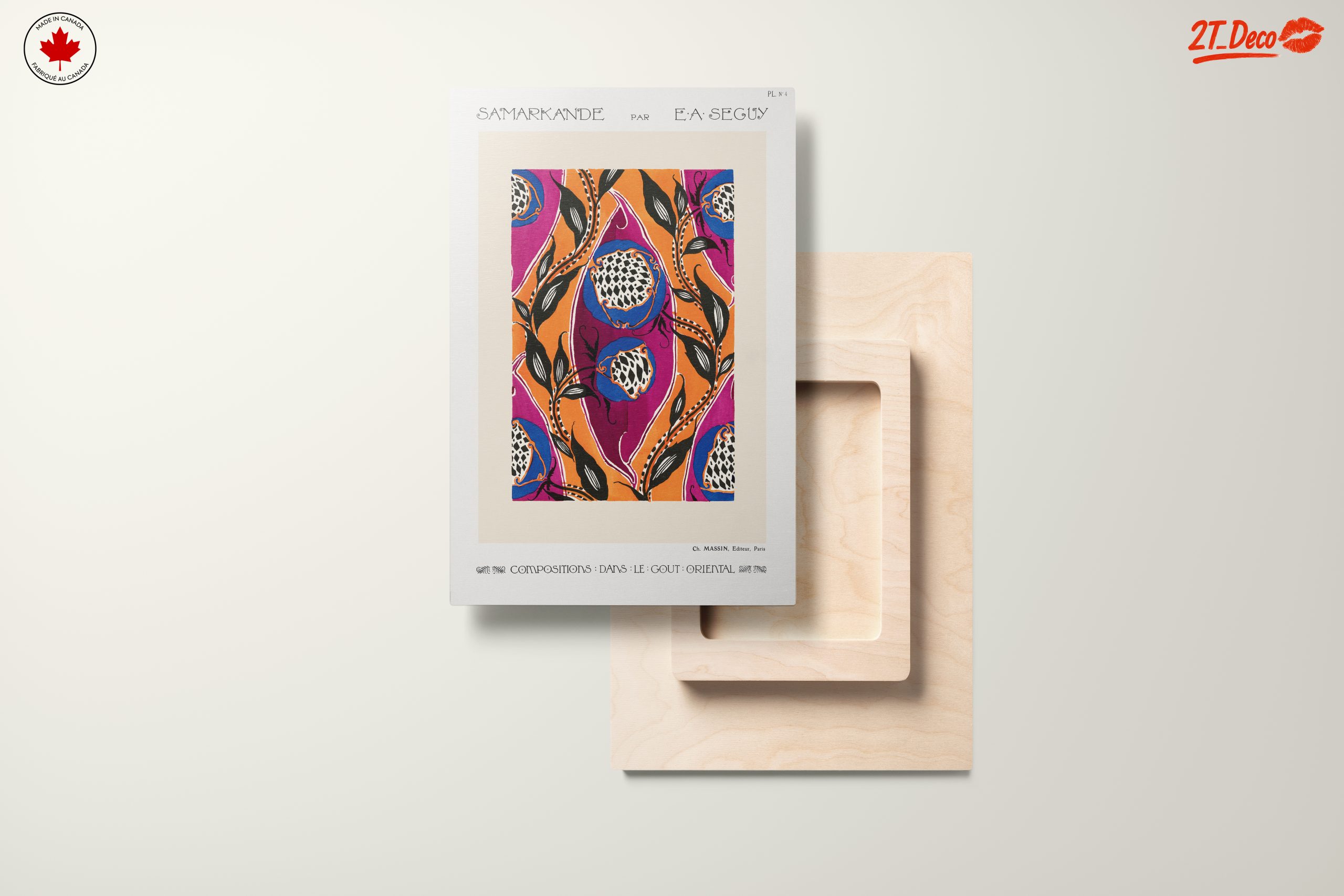 Colorful Botanical Art with Floral Design - Image 11