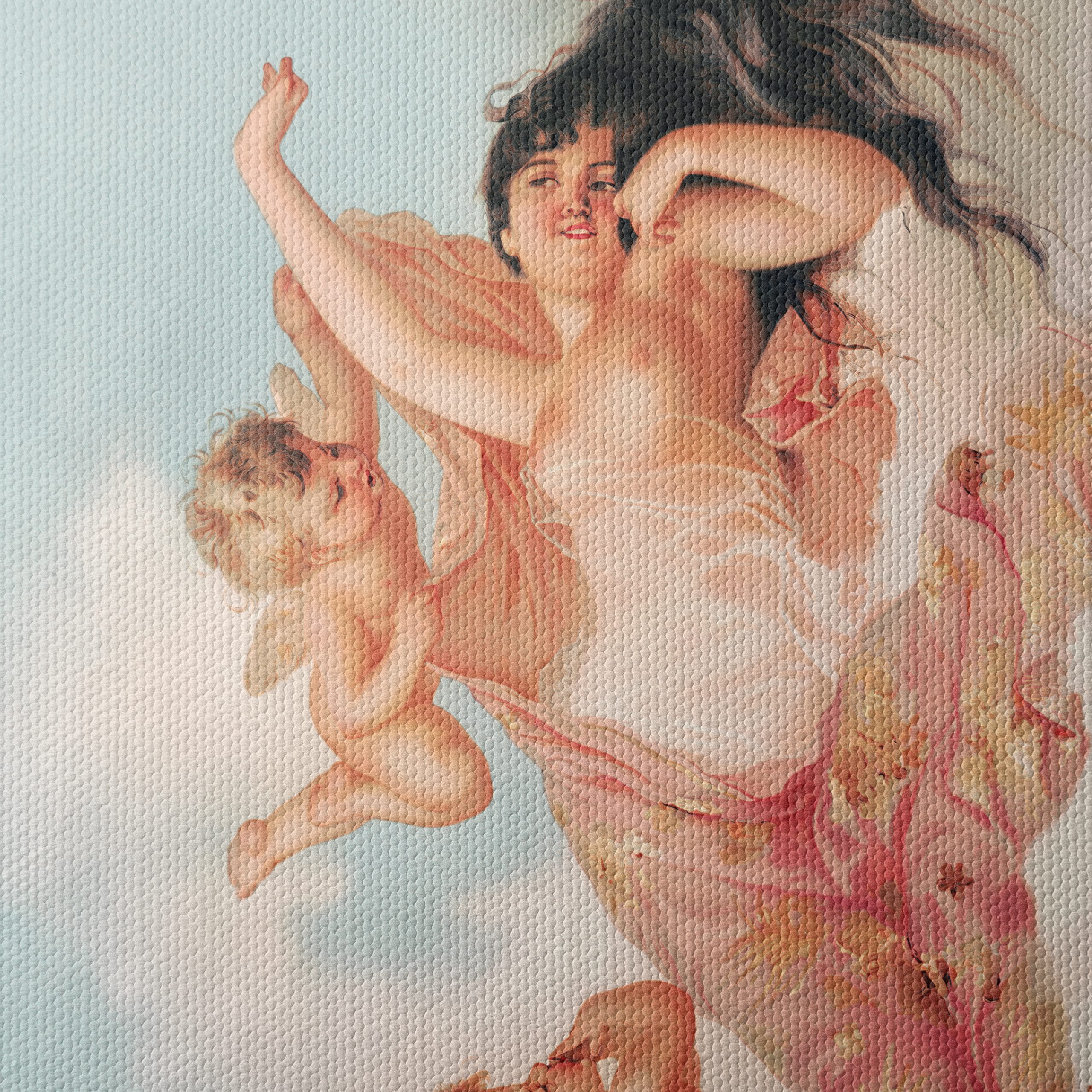 Ethereal Portrait of a Woman with Angels - Image 4