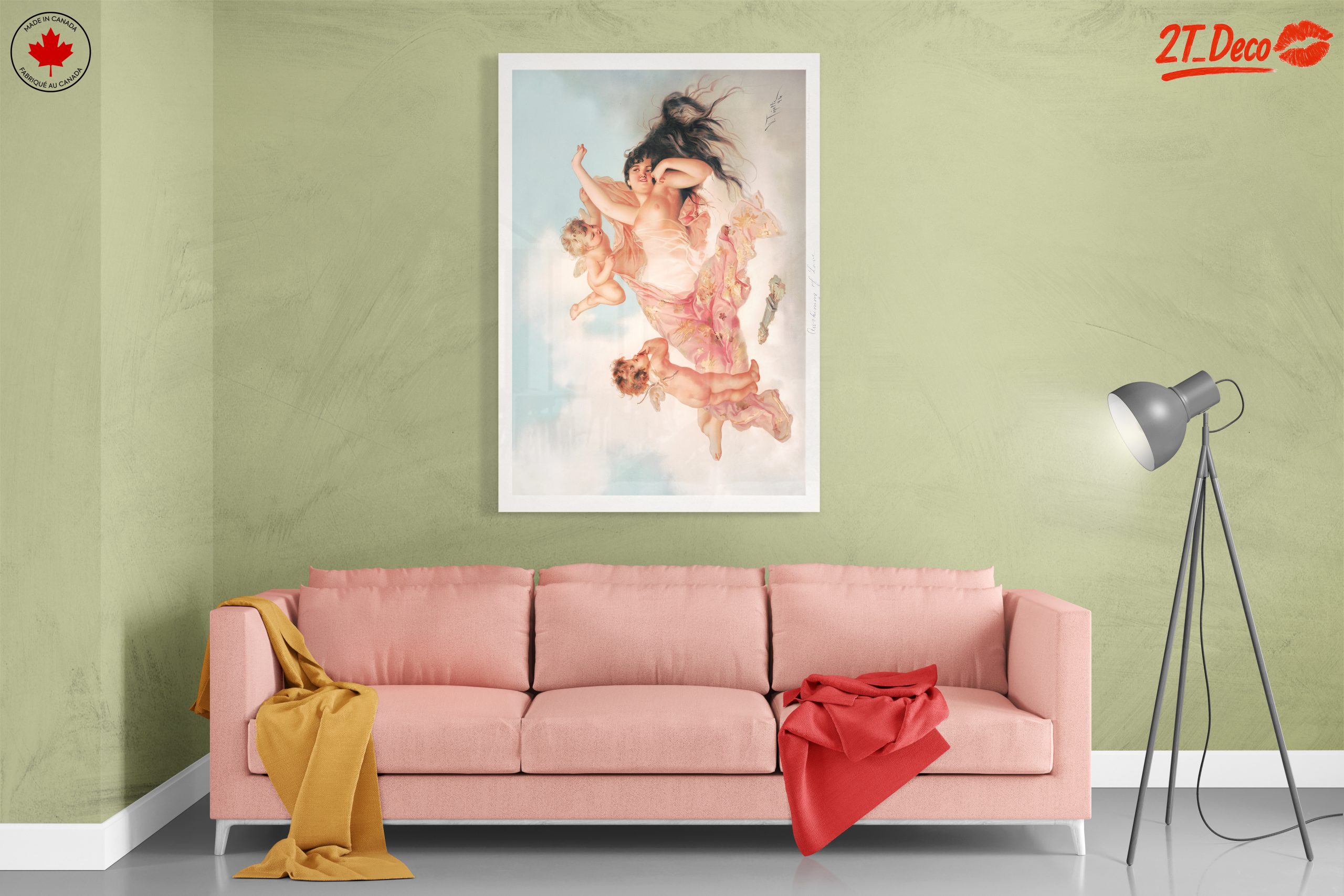 Ethereal Portrait of a Woman with Angels - Image 7