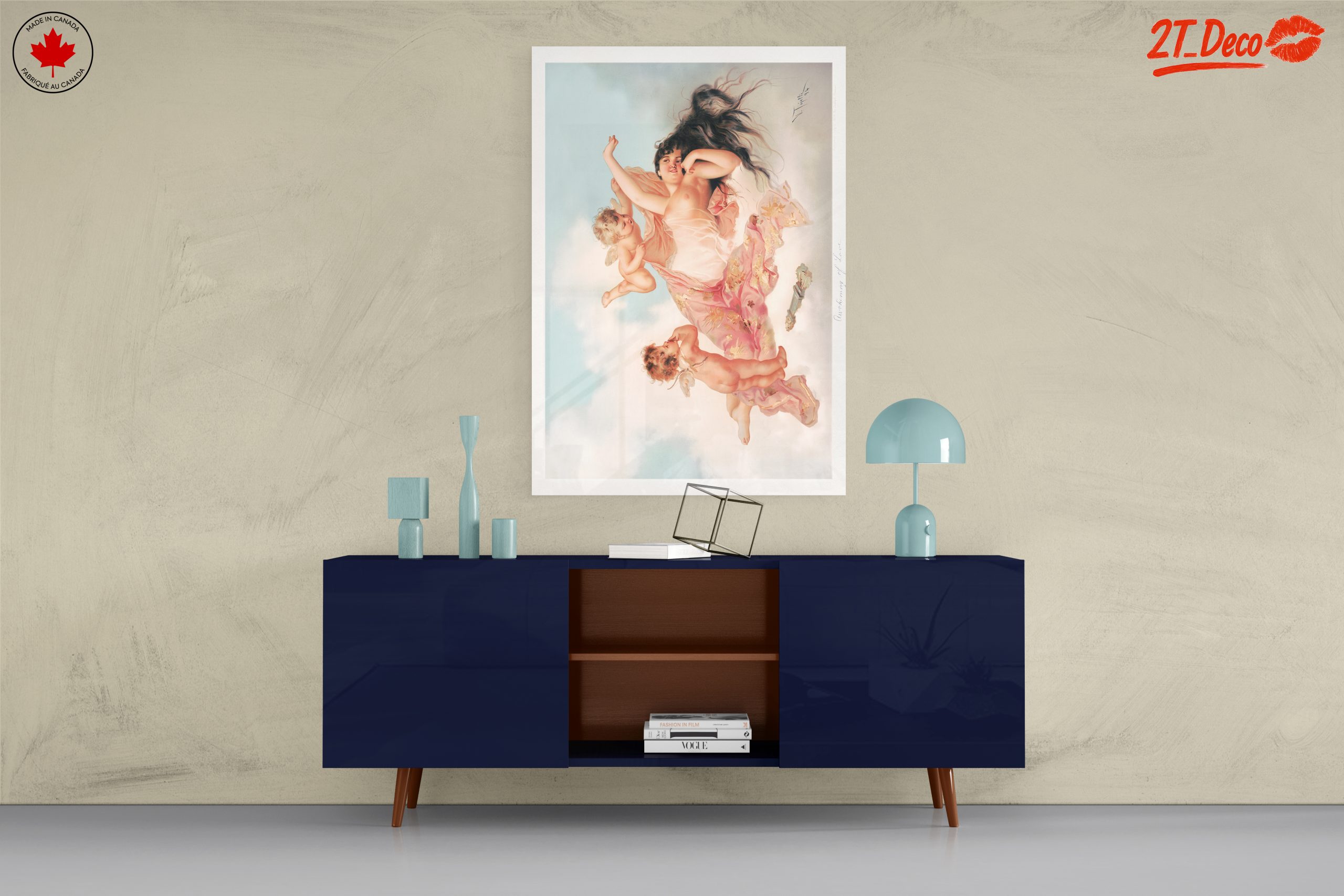 Ethereal Portrait of a Woman with Angels - Image 8