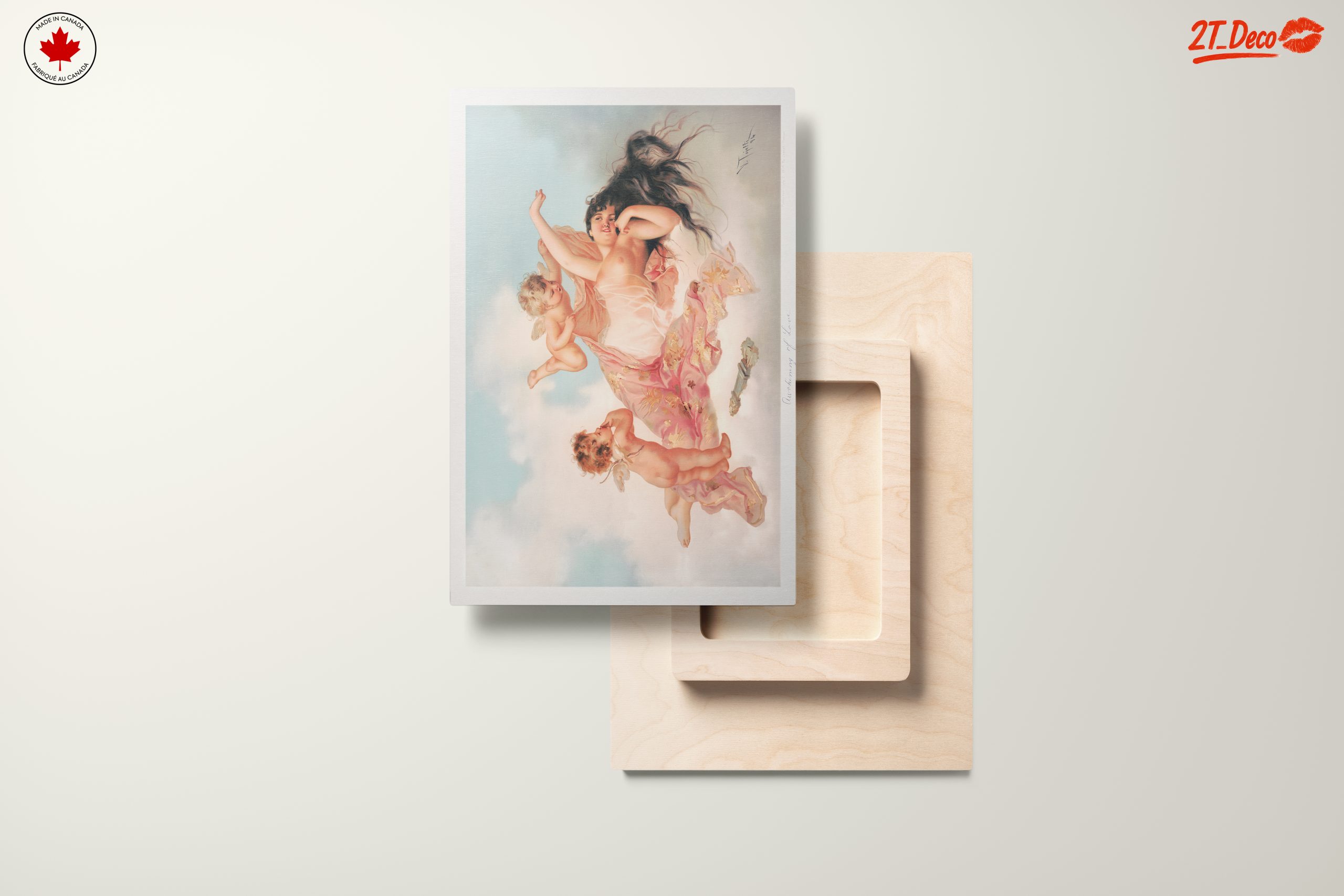 Ethereal Portrait of a Woman with Angels - Image 11