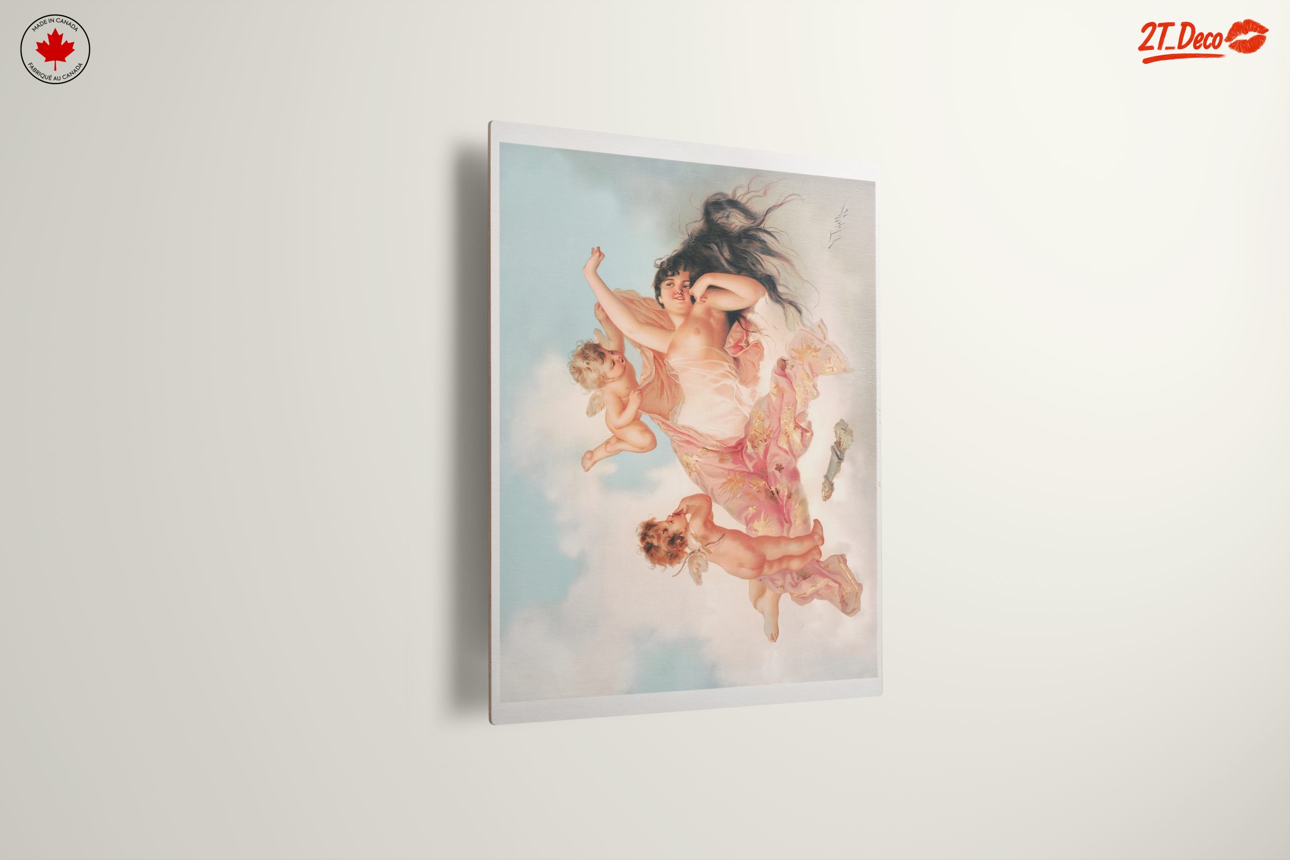 Ethereal Portrait of a Woman with Angels - Image 13